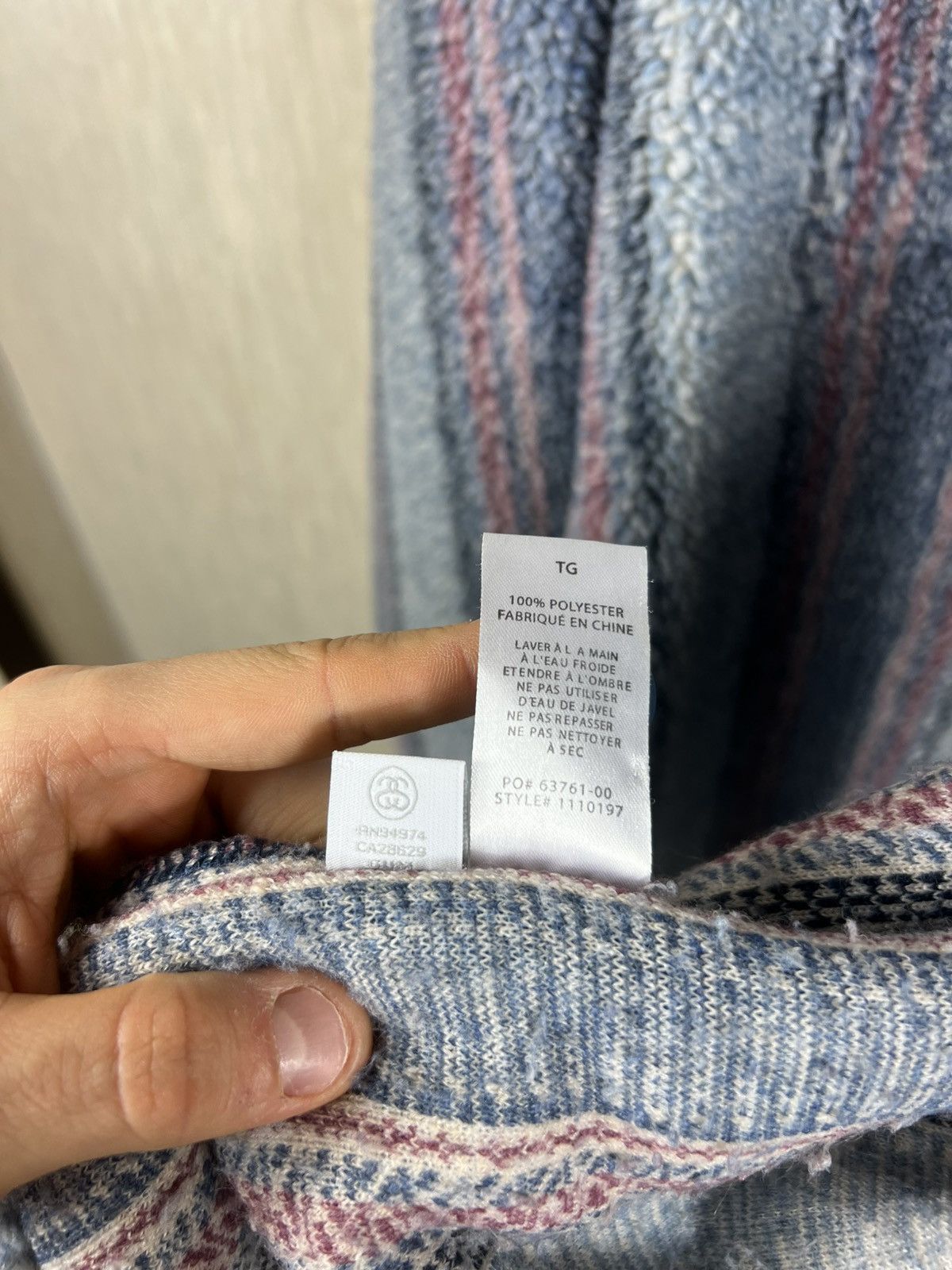 Stussy Stussy sherpa overshirt jacket fleece shirt y2k streetwear Size US XL / EU 56 / 4 - 23 Thumbnail
