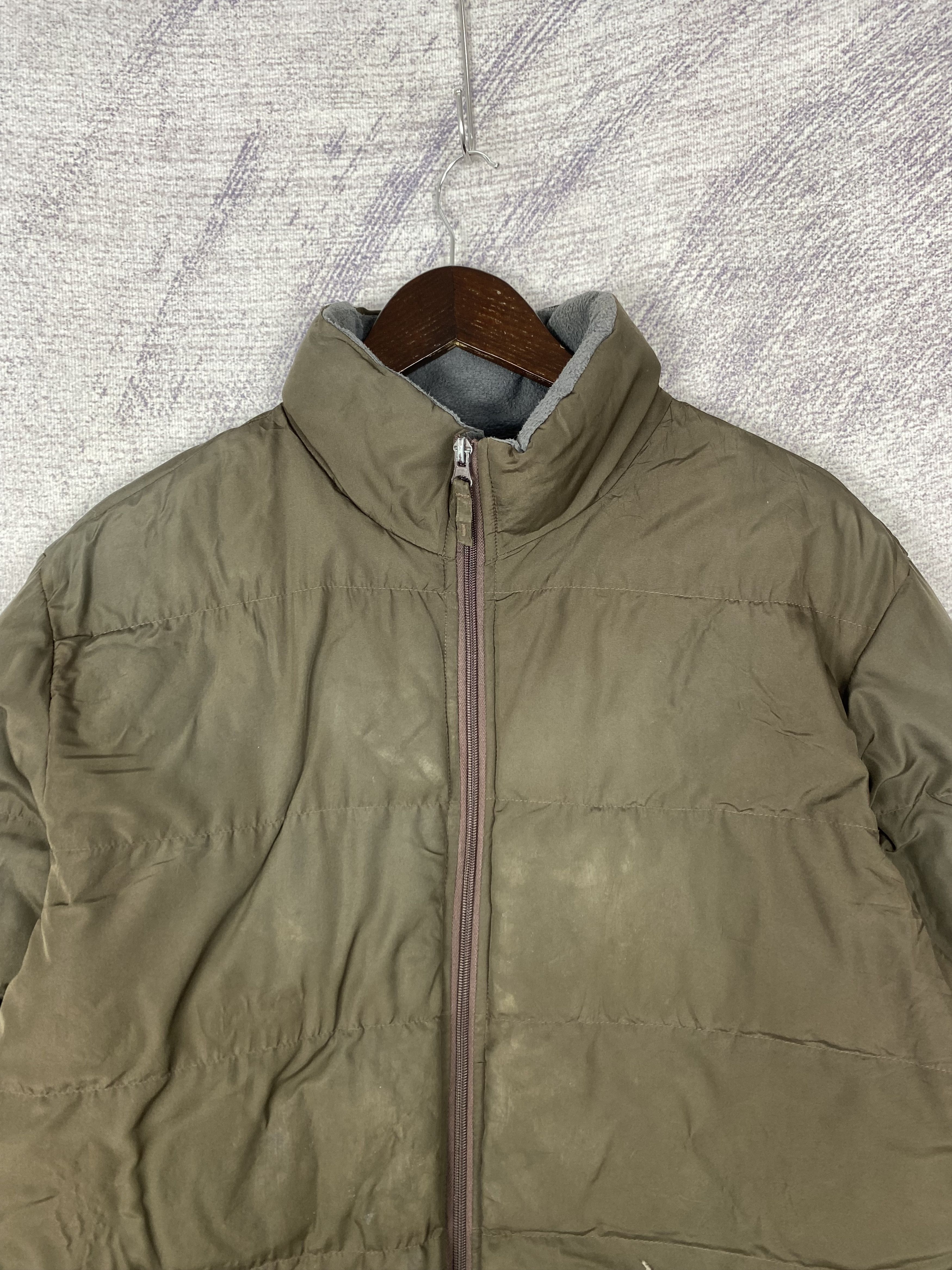 Japanese Brand Vintage Japanese Brand 45 Zip Up Faded Puffer Jacket Size US L / EU 52-54 / 3 - 2 Thumbnail