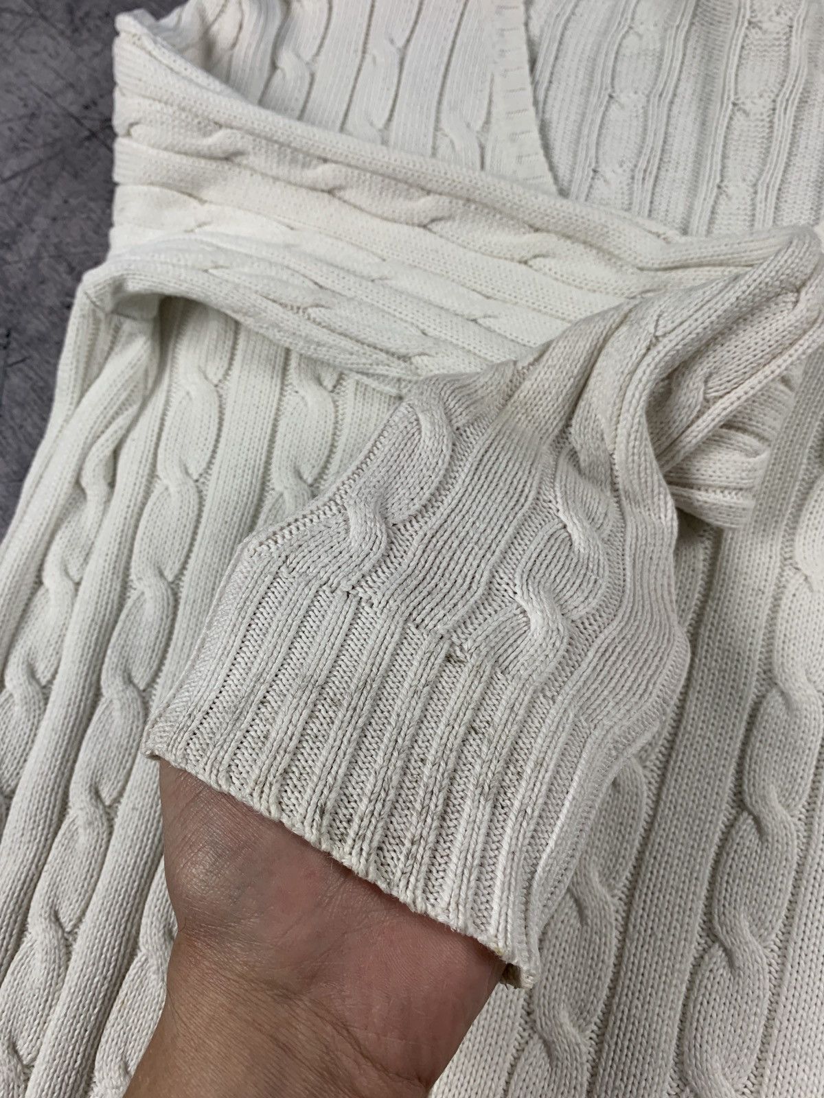 Ralph Lauren Sport Vintage Ralph Lauren Sport Knitted V-Neck Sweater 90s golf Size M / US 6-8 / IT 42-44 - 9 Thumbnail