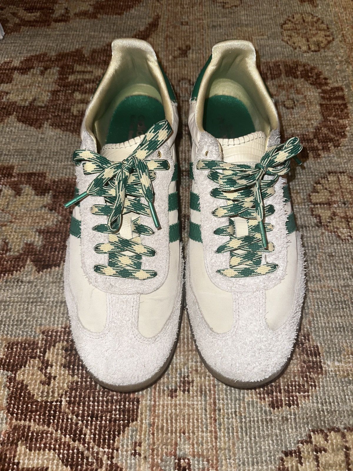 adidas gazelle silver green womens adidas Samba Xlg Orbit Green/ Cardboard Brown/ Core Black US 9.5