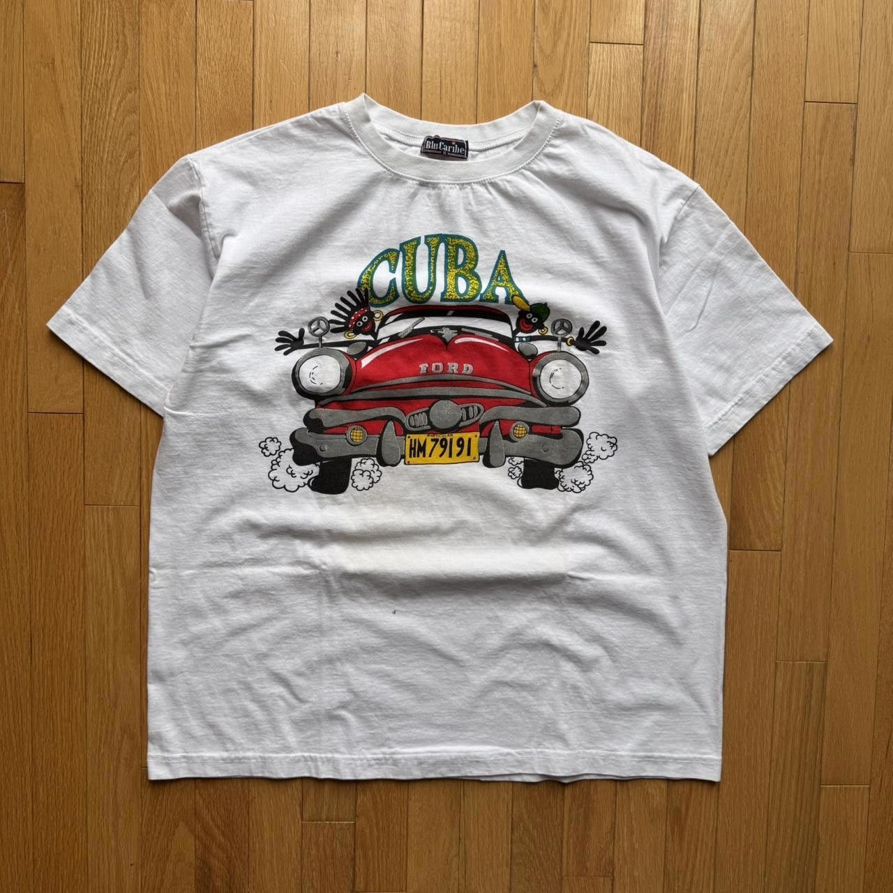 Designer Vintage Cuba Ford Graphic Tee Size US L / EU 52-54 / 3 - 2 Thumbnail