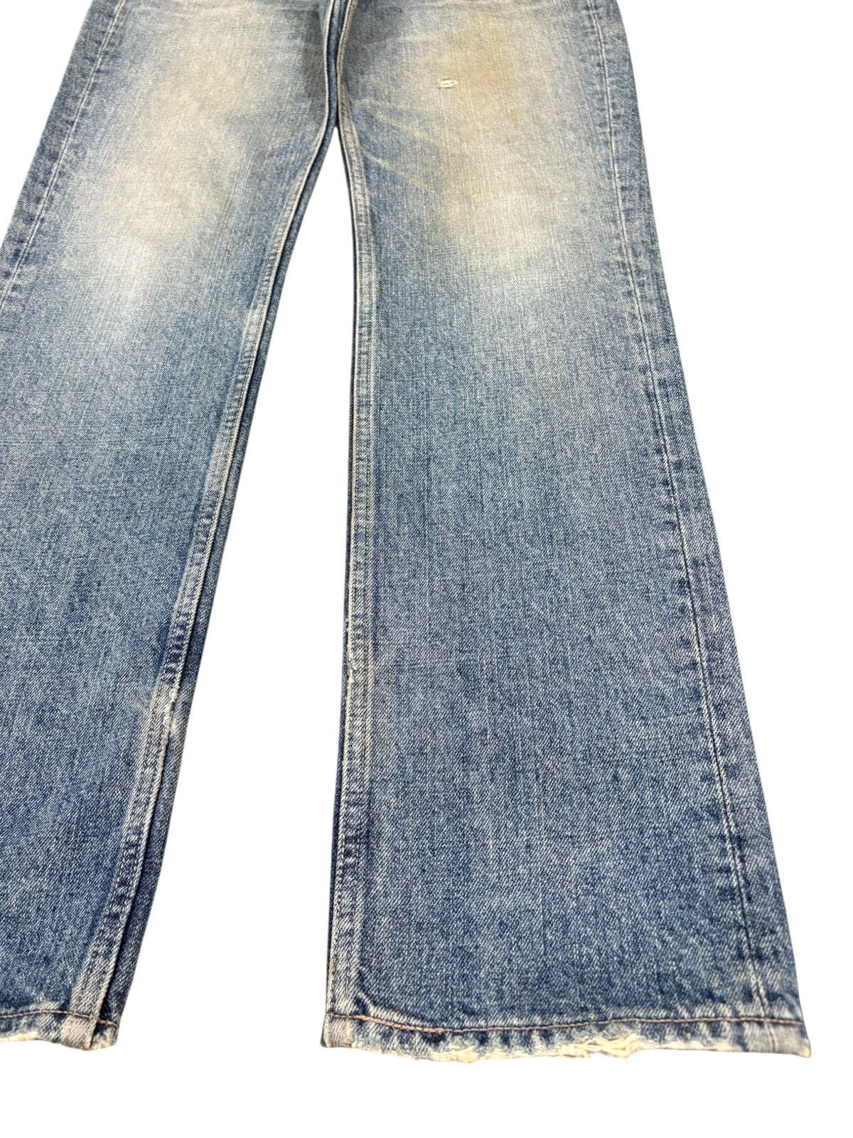 Japanese Brand Vintage Japanese Brand Double Waist Mud Wash Distressed Jean Size US 30 / EU 46 - 7 Thumbnail