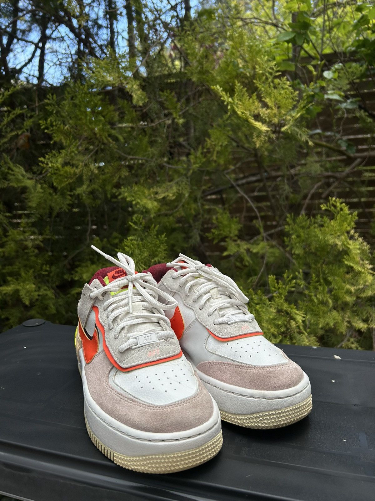 Nike Nike Air Force 1 Shadow Orange Pearl (Women's) Us 8 Size US 8 / IT 38 - 3 Thumbnail