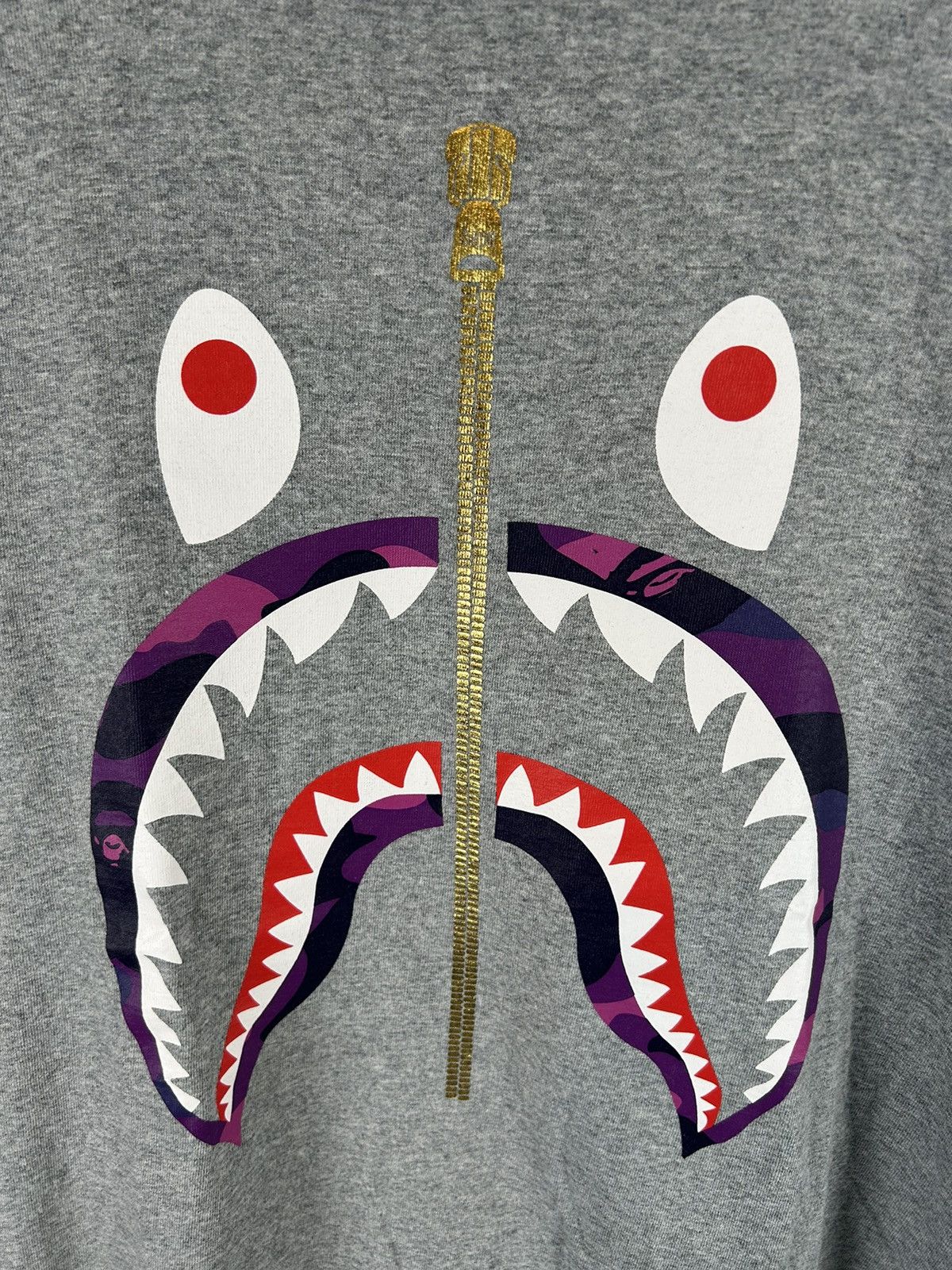 Bape Bape Shark Logo T-Shirt Size US M / EU 48-50 / 2 - 3 Thumbnail