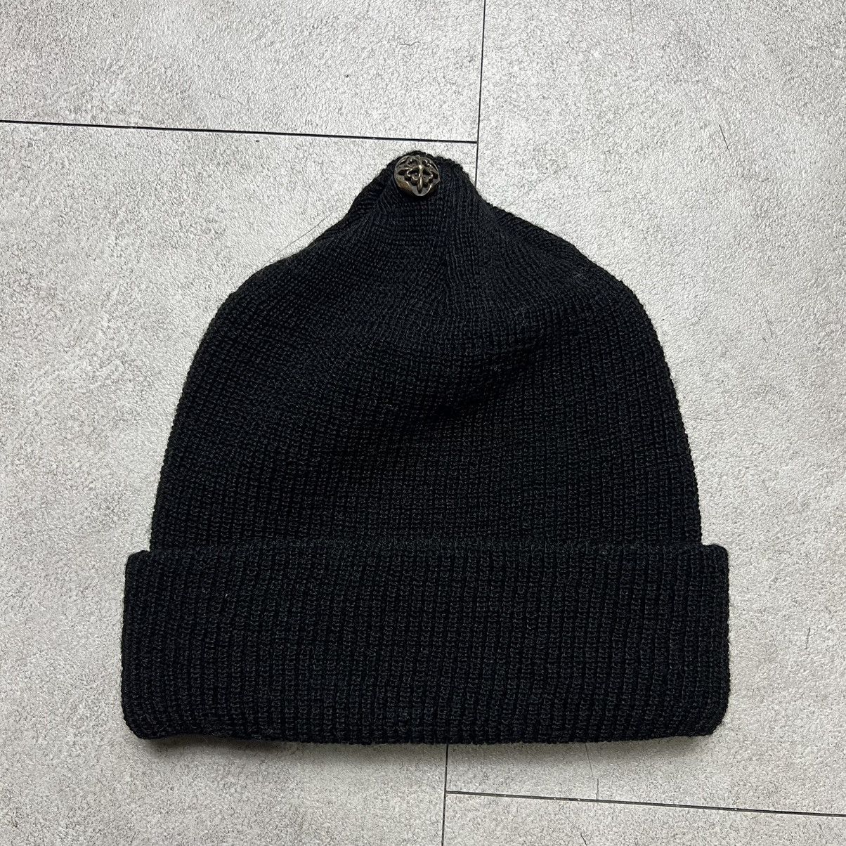 A&G Rock OG A&G Cross Gold Patch Beanie chrome hearts Size ONE SIZE - 3 Thumbnail