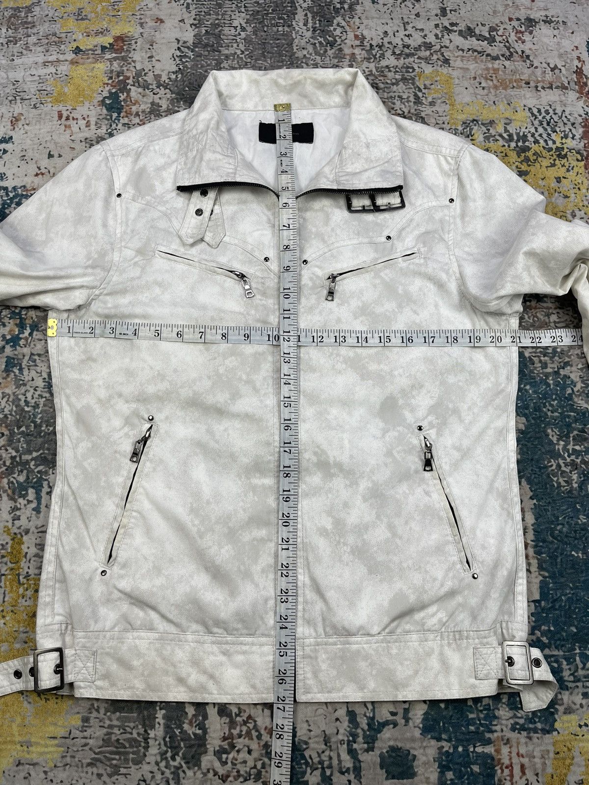 Japanese Brand Japanese Create Barefoot Bleached Stone Island Inspired Size US S / EU 44-46 / 1 - 8 Thumbnail