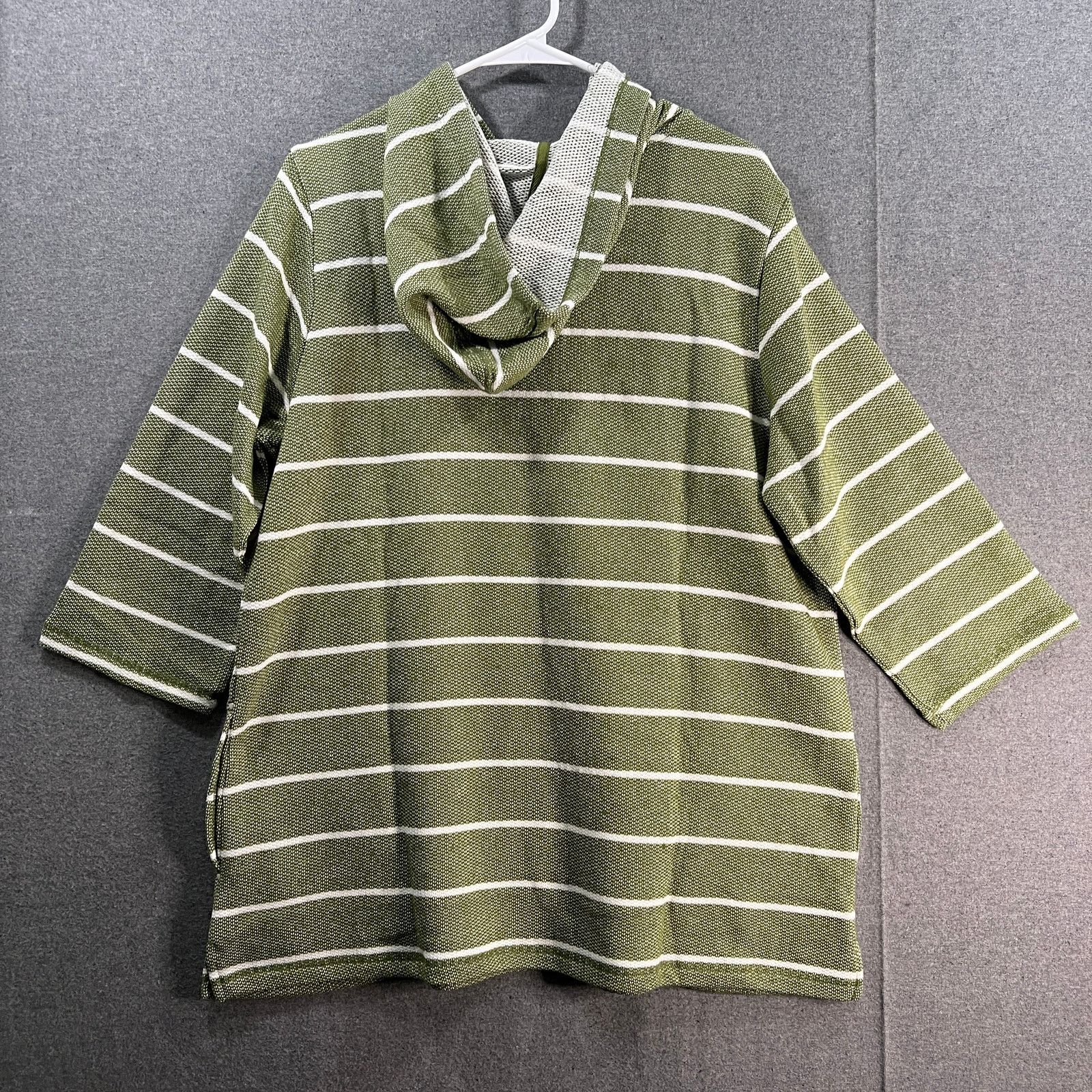 Other Sport Savvy Textured French Terry 3/4 Sleeve Size L / US 10 / IT 46 - 2 Thumbnail