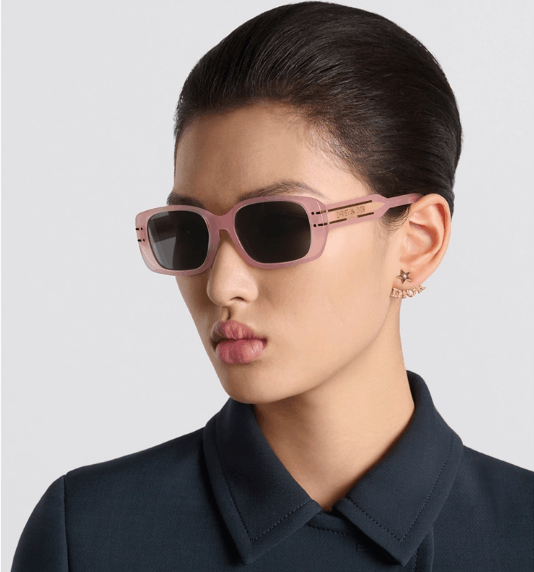 Dior o1w1db10725 Size : OS / SGTS12 Sunglasses in Sea Glass Pink Size ONE SIZE - 5 Thumbnail