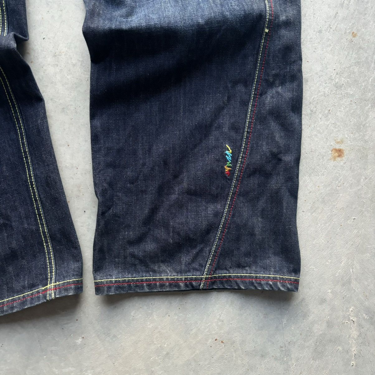 Affliction × Coogi × JNCO Vintage Baggy Embroidered Coogi Jeans Size US 40 / EU 56 - 4 Thumbnail