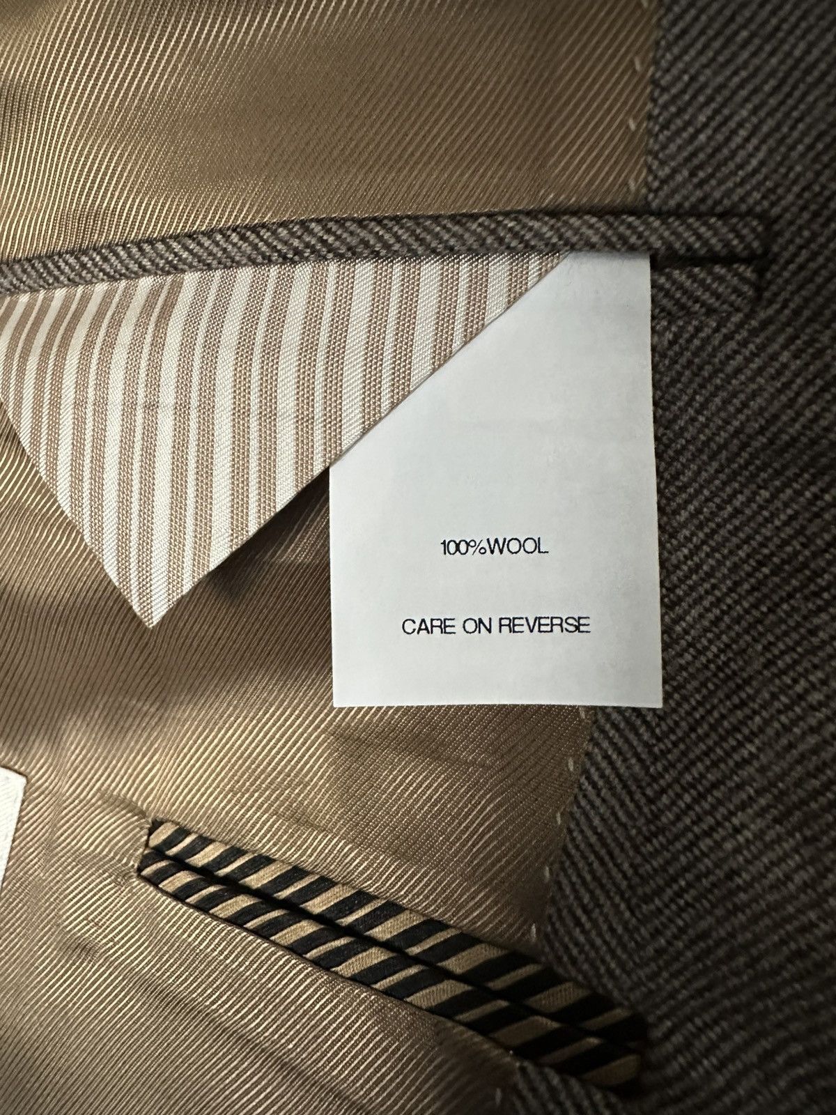 Billy Reid Billy Reid Archie jacket in wool herringbone Size 40R - 3 Thumbnail