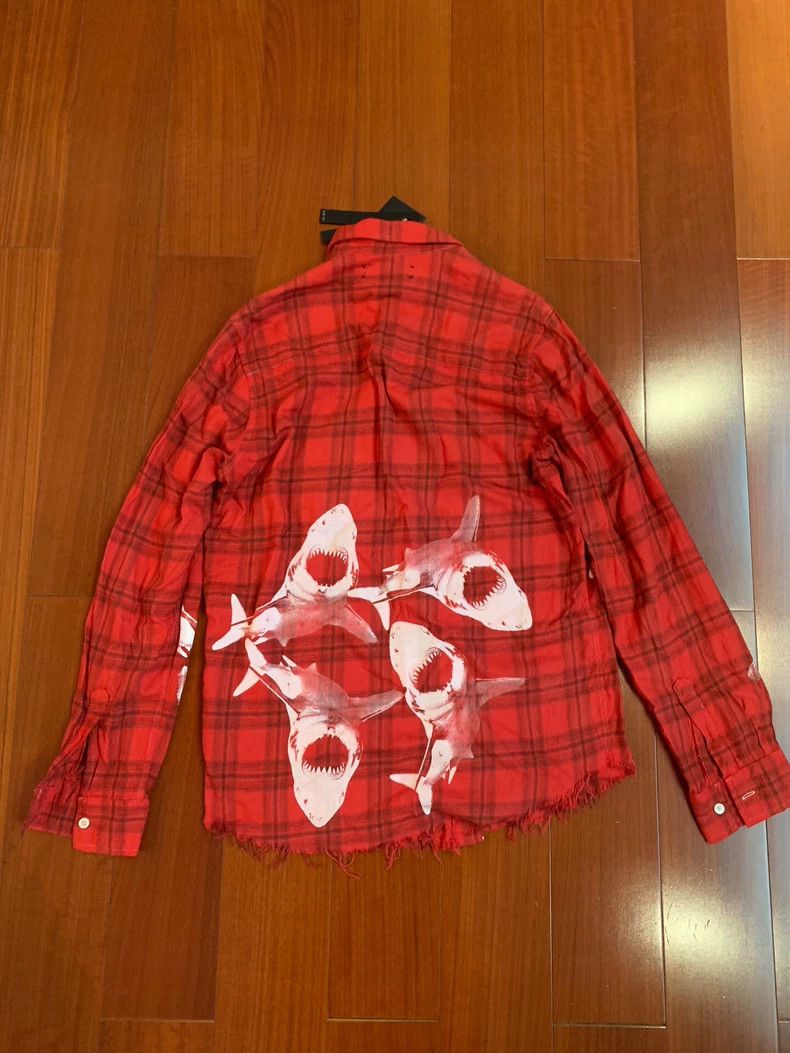 Amiri Amiri 18th season OG distressed shirt Size US S / EU 44-46 / 1 - 2 Thumbnail