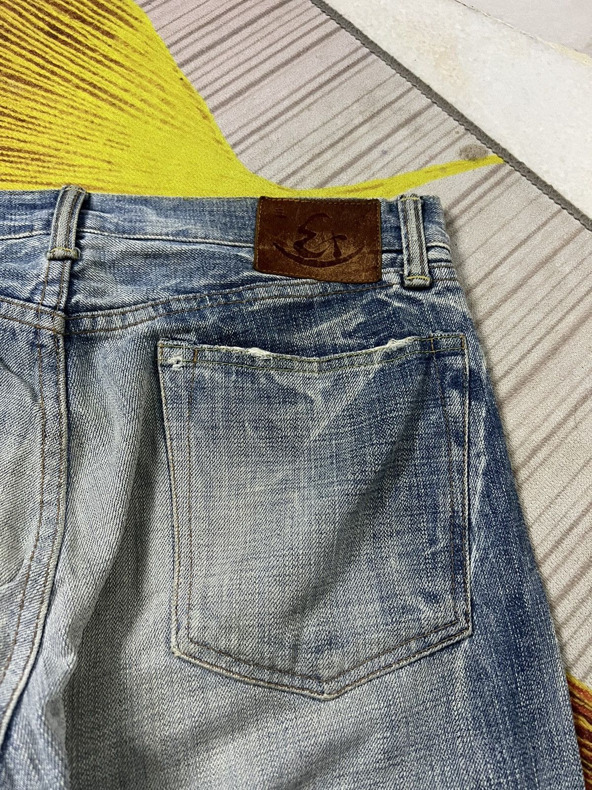 Eternal × If Six Was Nine Vintage Eternal Mud Wash Distressed Jeans Nice Faded Size US 32 / EU 48 - 12 Thumbnail