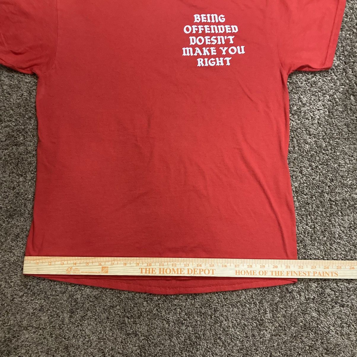 Designer × Vintage A$$holes Live Forever Being Offensive Red Mens Shirt Large Size US L / EU 52-54 / 3 - 5 Thumbnail