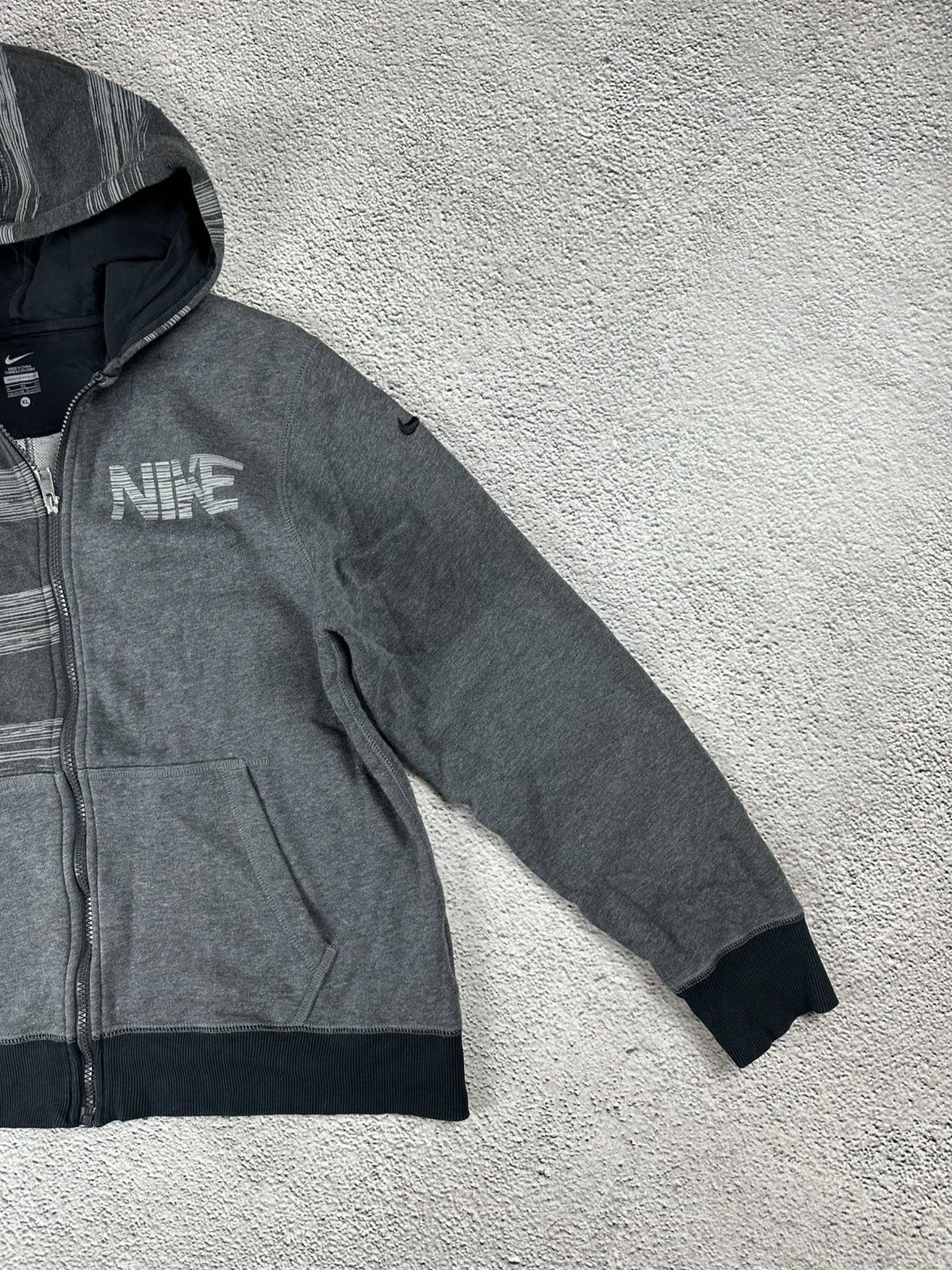 Nike Vintage Nike Full Zip Hoodie Y2K Sportwear Style Size US S / EU 44-46 / 1 - 4 Thumbnail