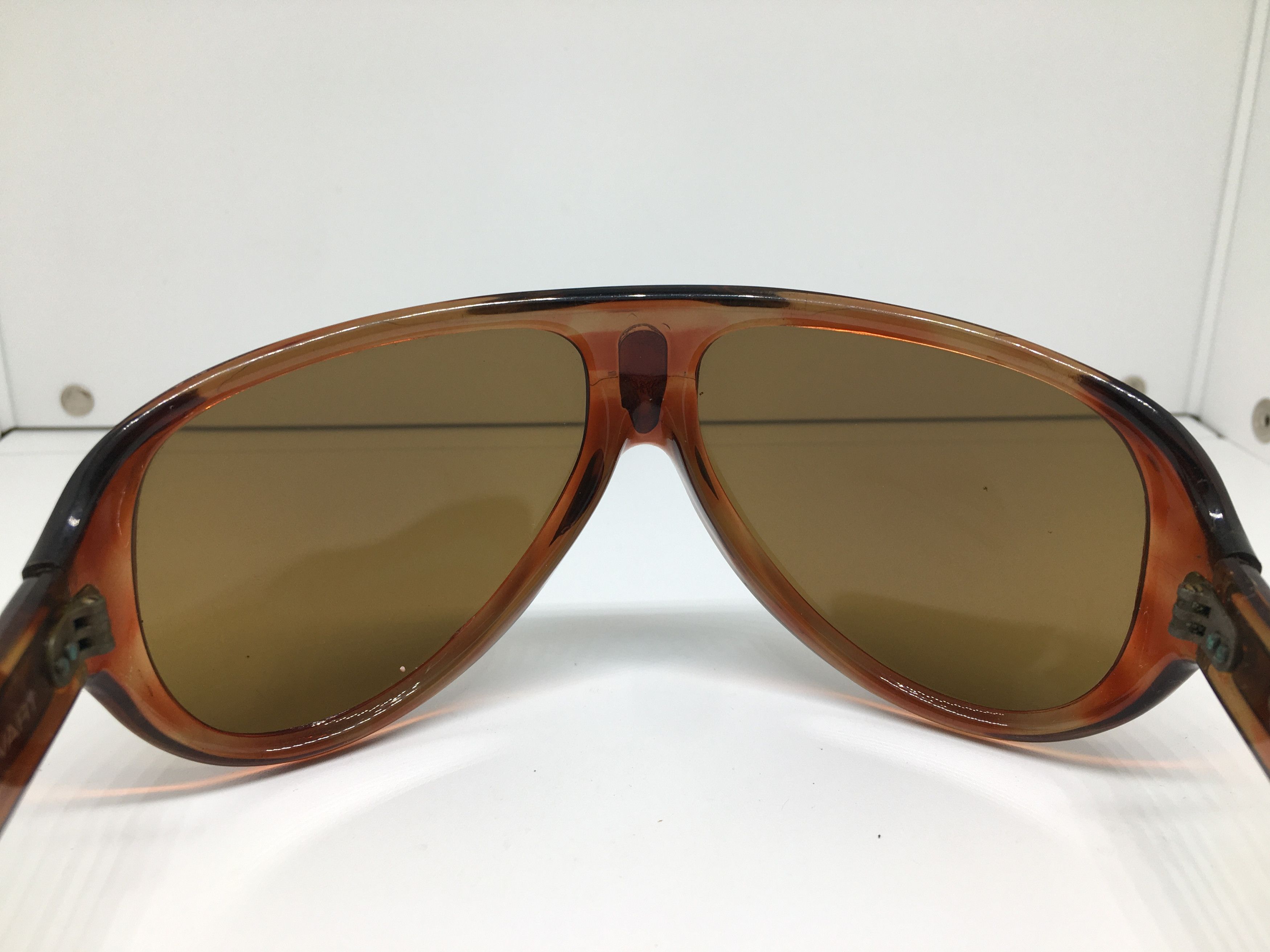 Vintage Vintage Jaokie Stewart Aviator Wrapped Glass Sunglasses Size ONE SIZE - 5 Thumbnail