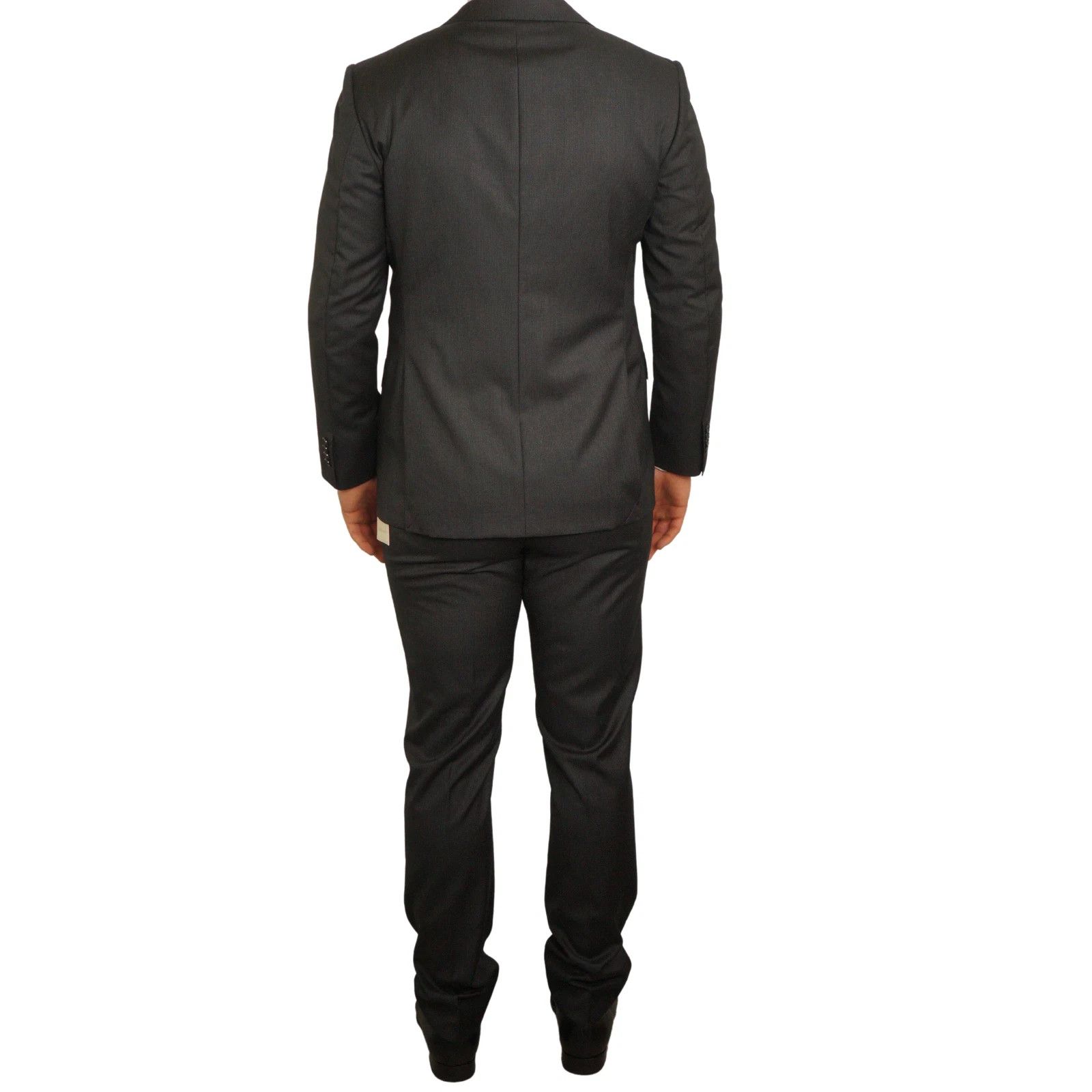 Suitsupply Men Suitsupply Suit Napoli Pinstriped Grey Wool 110 UK/US38 Size 38R - 3 Thumbnail