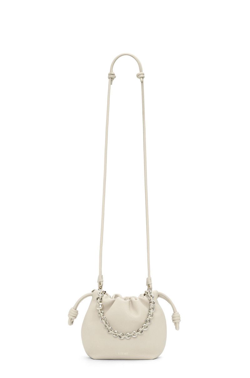 Loewe o1in1g0426 Size: OS/ Mini FlamencoPurse Bag in Sea Salt Size ONE SIZE - 10 Thumbnail