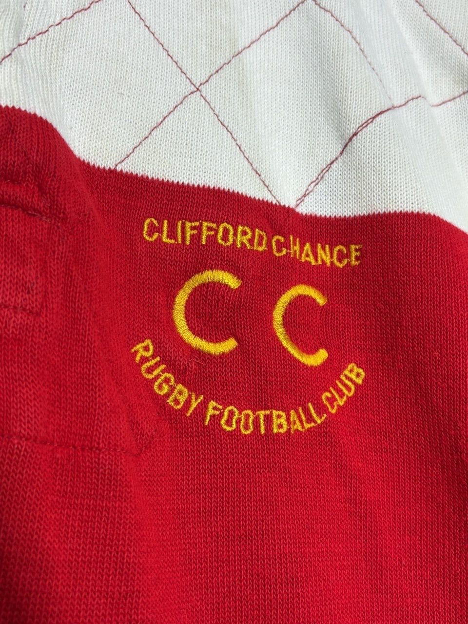 Rugby Ralph Lauren Halbro Vintage 1980s rugby shirt Size US L / EU 52-54 / 3 - 4 Thumbnail