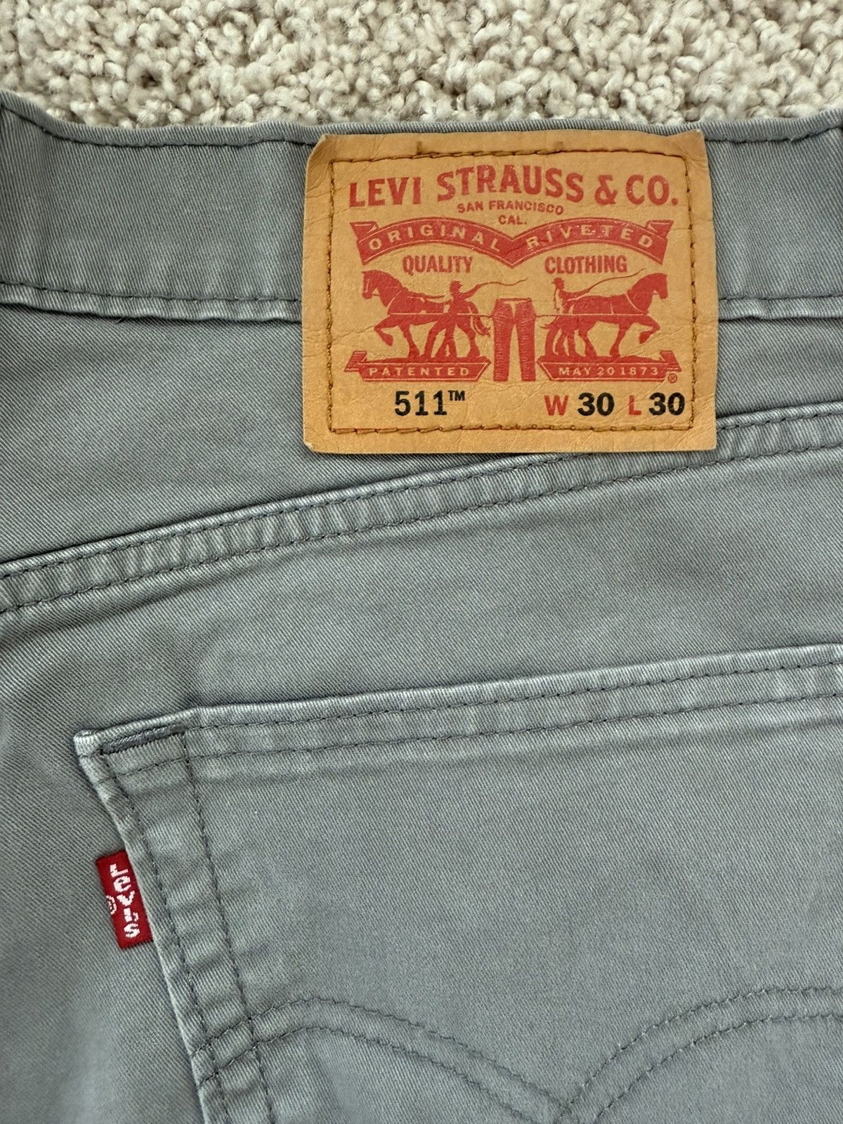 Levi's 511 Jeans 30x30 Size US 30 / EU 46 - 4 Thumbnail