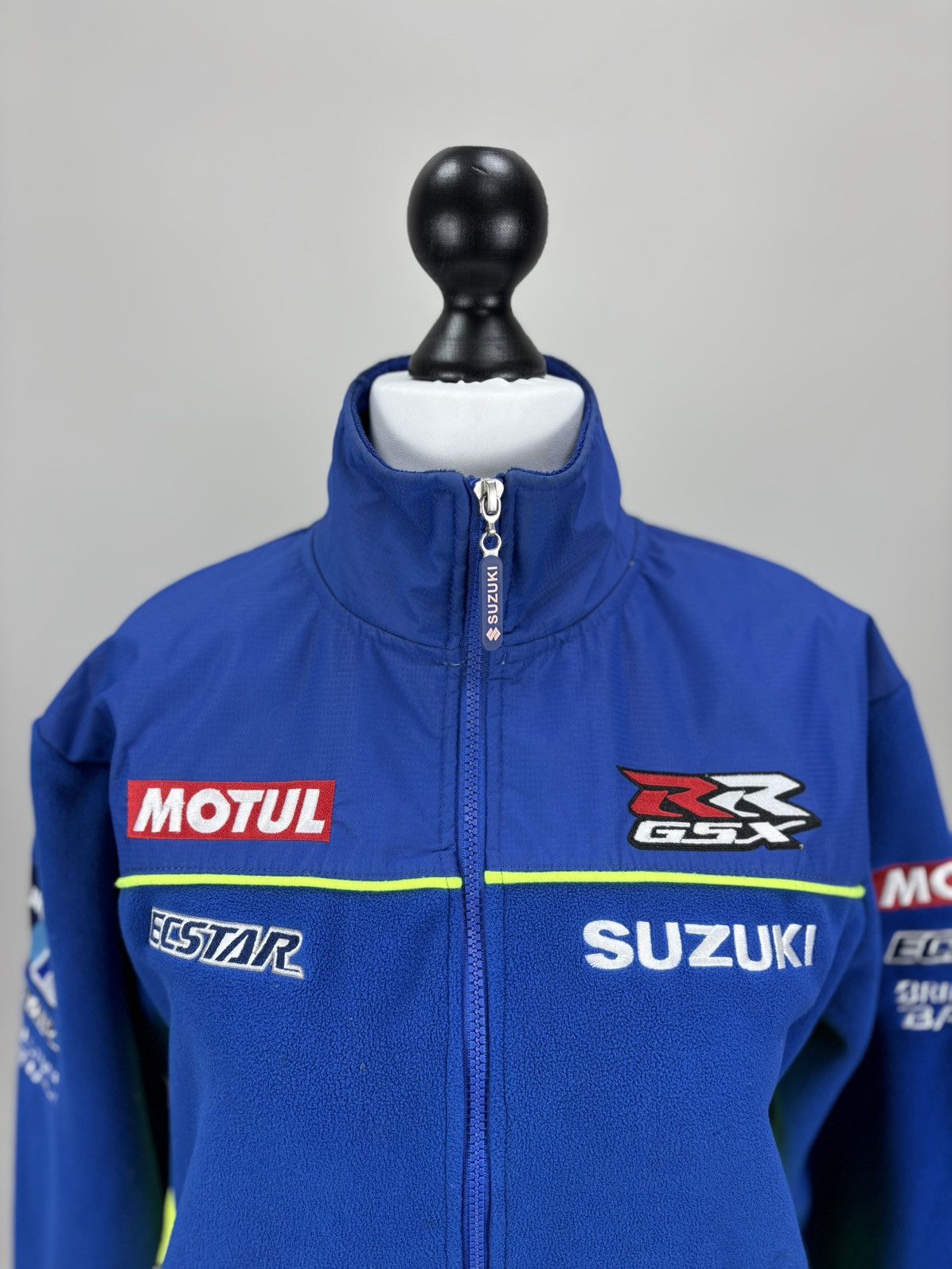 Designer Womens fleece jacket Suzuki Team Size XS/S Color Blue Size XS / US 0-2 / IT 36-38 - 3 Thumbnail