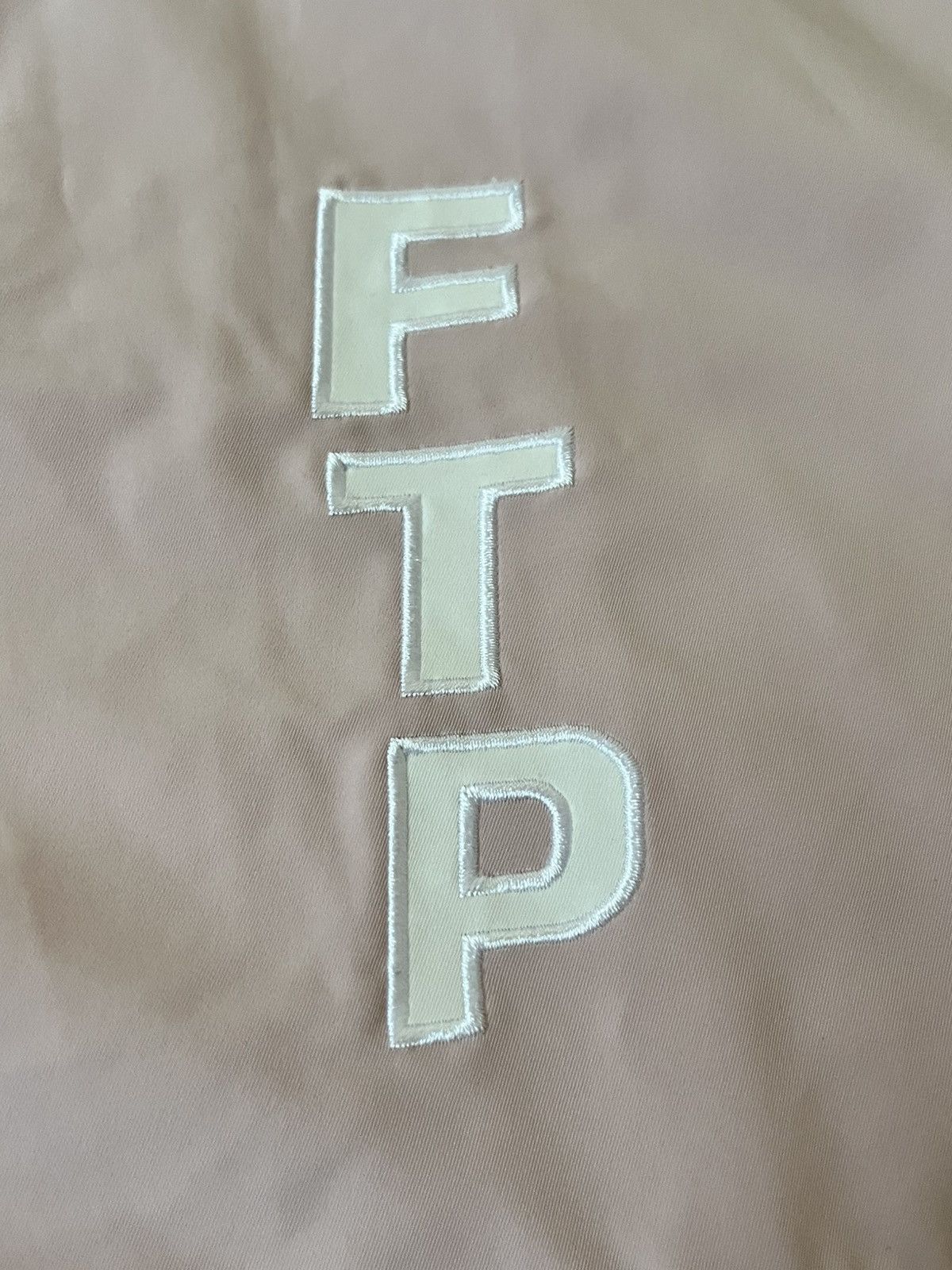 Fuck The Population FTP VERTICAL LOGO ANORAK(DUSTY PINK) Size US L / EU 52-54 / 3 - 8 Thumbnail