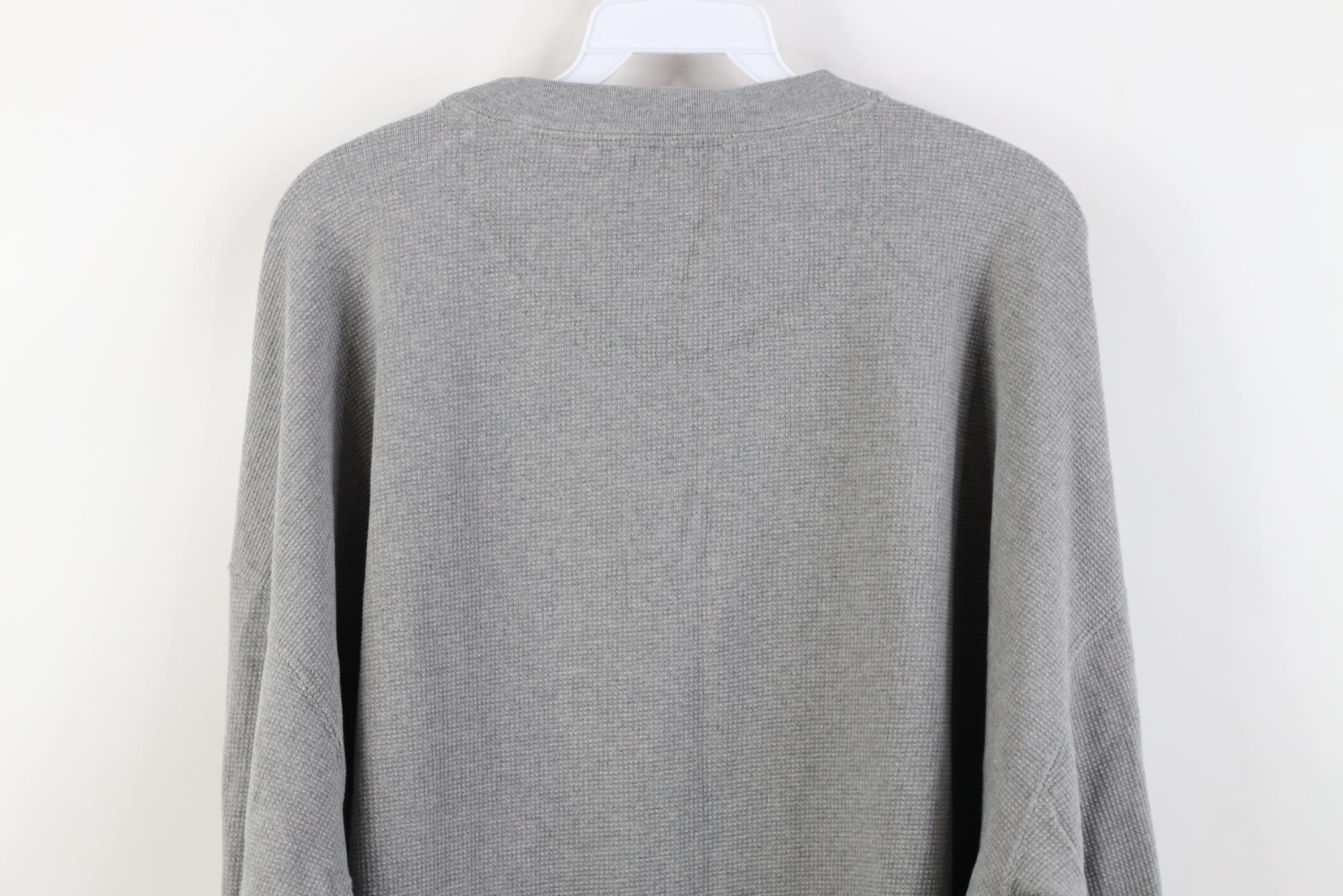 Vintage Vintage 90s Streetwear Knit Long Sleeve Henley T-Shirt Size US XXL / EU 58 / 5 - 14 Thumbnail