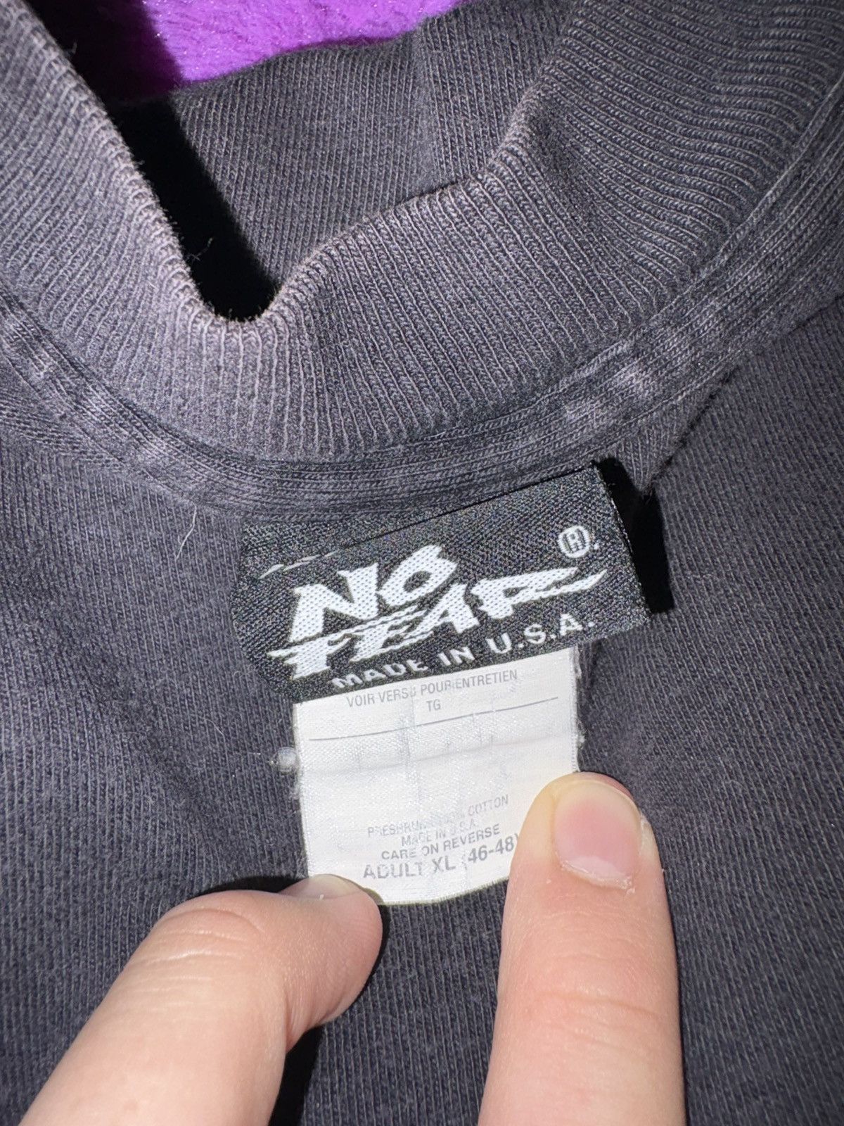 No Fear No Fear Vintage Basketball Shirt Size US XL / EU 56 / 4 - 6 Thumbnail