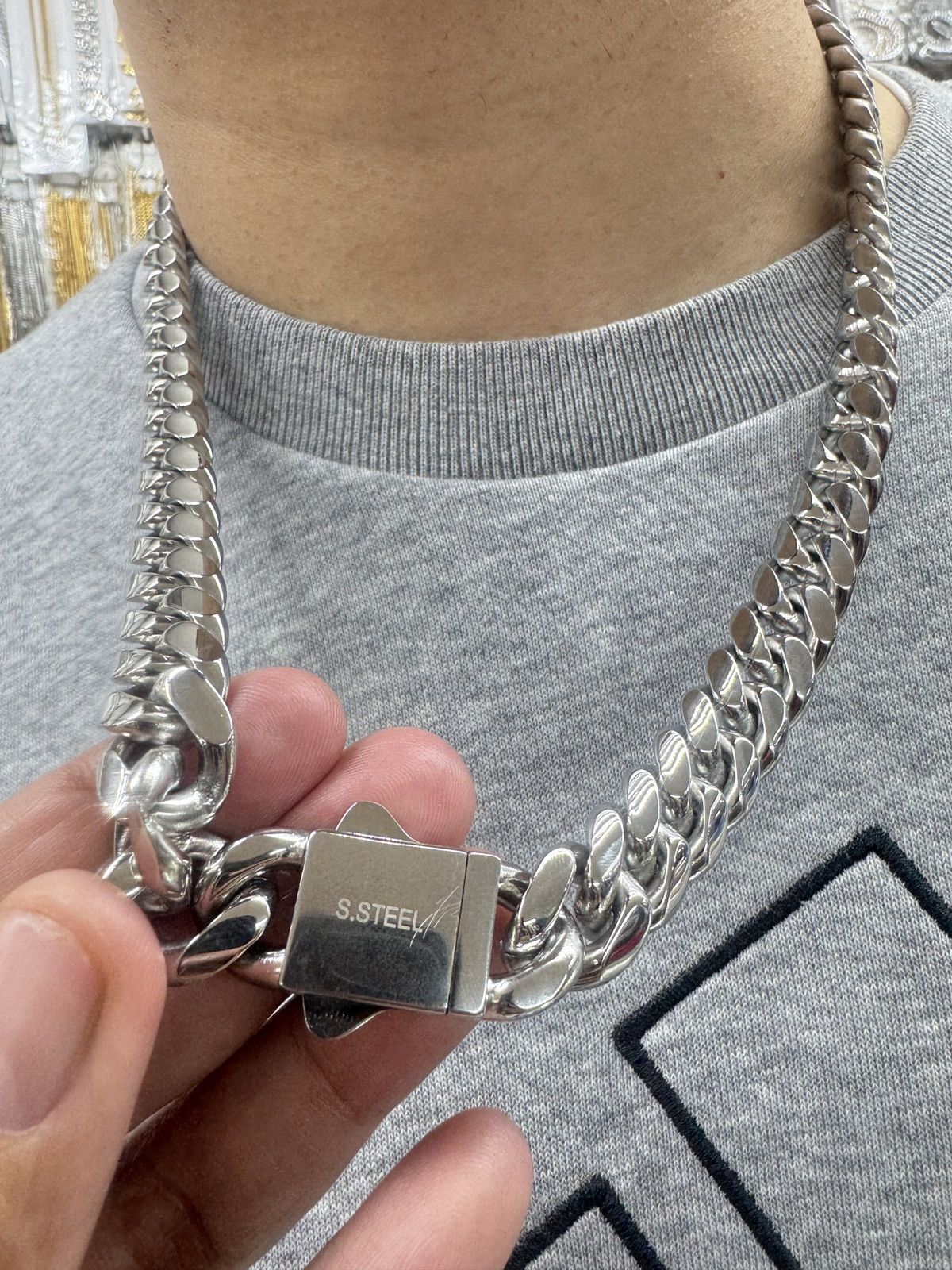 Other Cuban Link Chain with Pave Lock #bling #luxury Size ONE SIZE - 5 Thumbnail