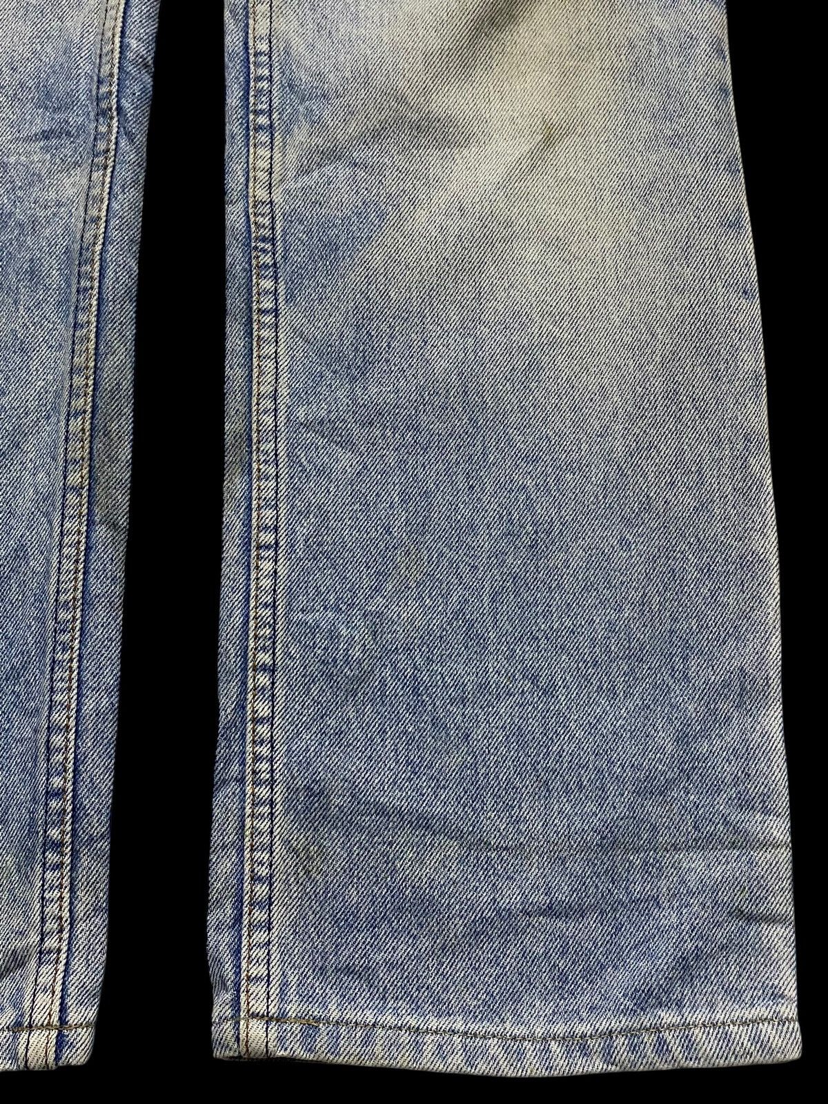 Levi's Vintage Clothing Vintage Levis 505 Blue Fade Wash Distressed Loose Jeans Size US 29 - 8 Thumbnail
