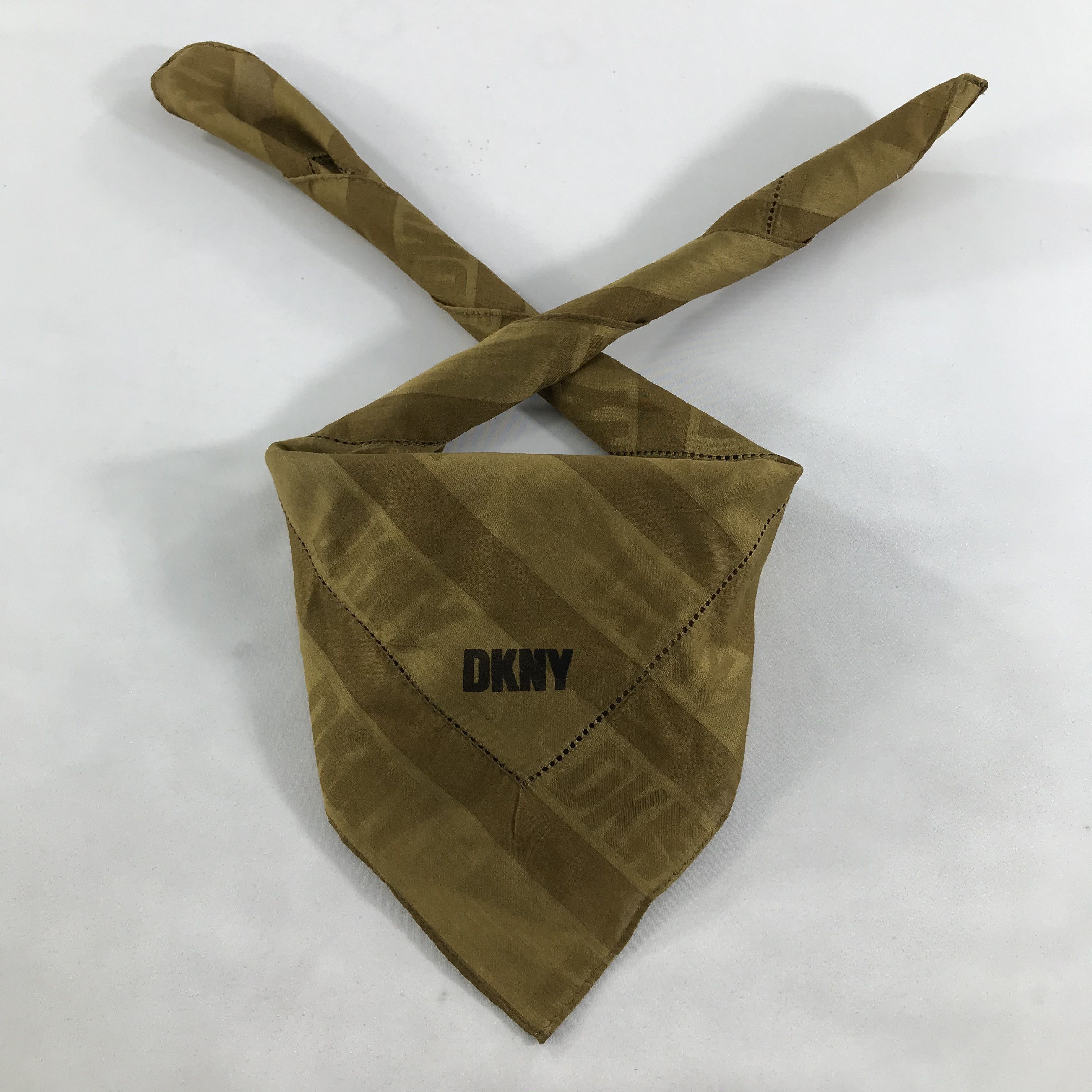 DKNY × Vintage DKNY Bandana / Handkerchief / Neckerchief - S1720 Size ONE SIZE - 3 Thumbnail