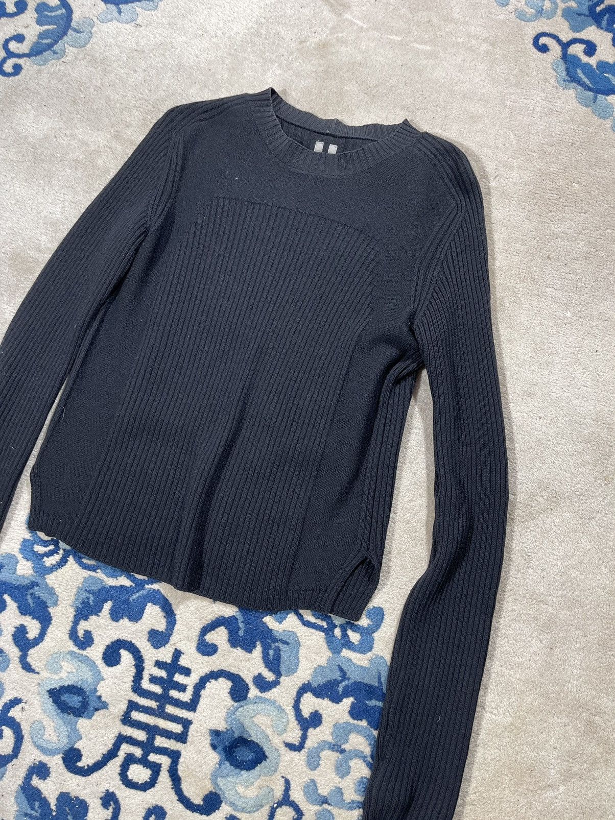 Rick Owens Rick Owens S/S20 TECUATL Fisherman Wool Knit Mainline Sweat Size US S / EU 44-46 / 1 - 4 Thumbnail