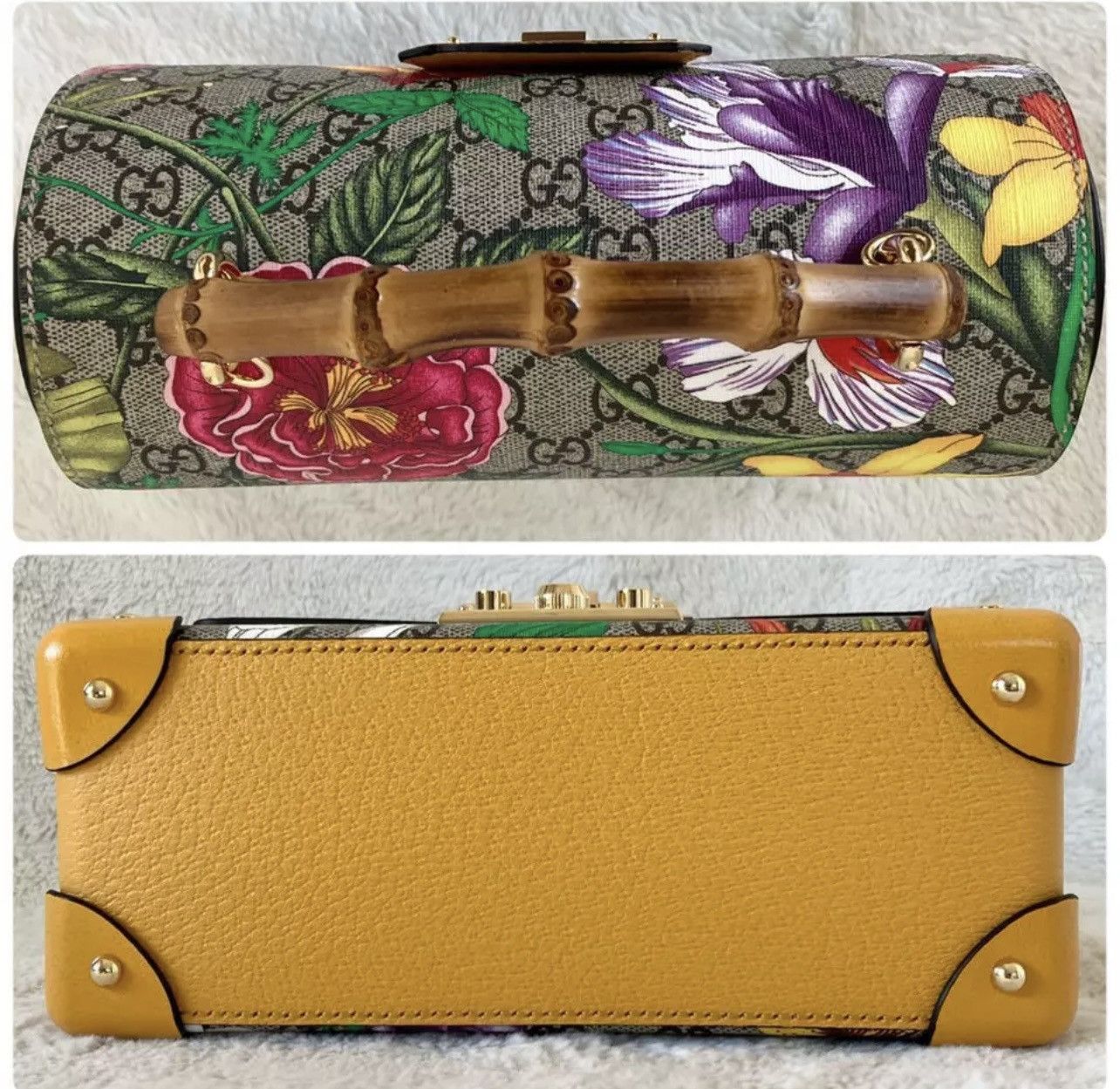 Gucci GUCCI GG Flora Padlock Bamboo Multicolor Limited Edition Size ONE SIZE - 6 Thumbnail