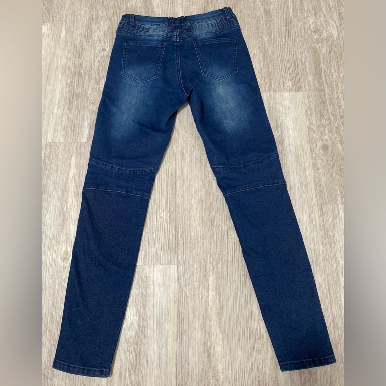 Other American Bazi | Dark Wash Mid Rise Skinny Jeans RJL-467 | 5 Size 25" / US 0 / IT 36 - 3 Thumbnail