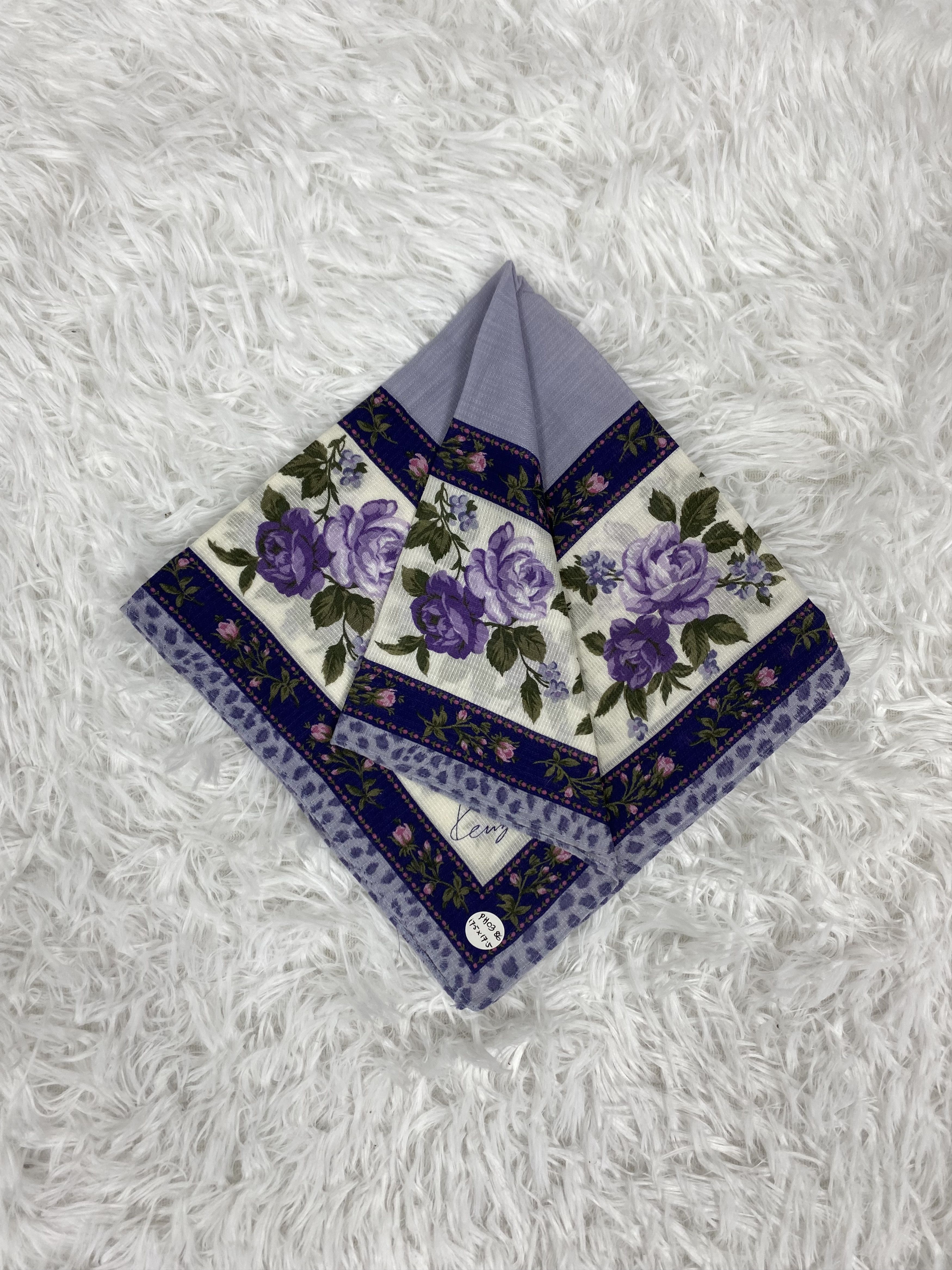 Kenzo Vintage Kenzo Handkerchief Neckerchief Ph0386 Size ONE SIZE - 1 Thumbnail