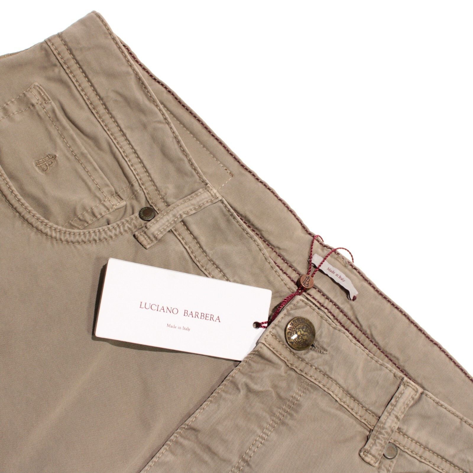 Luciano Barbera Luciano Barbera New with tags Chino Size 38 US In Beige Size US 38 / EU 54 - 1 Thumbnail