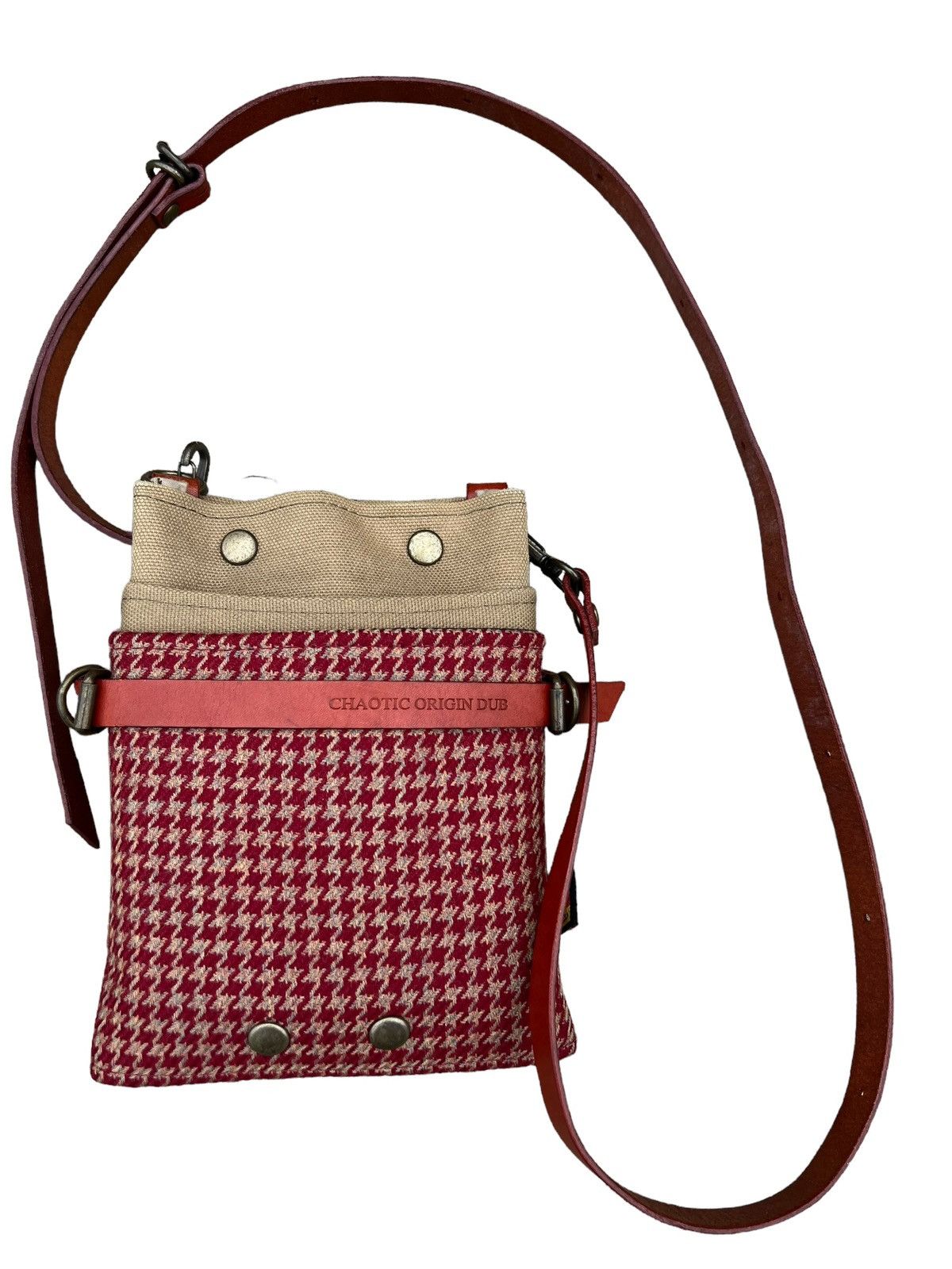 20471120 × Leather Chaotic Origin Dub Japan Hybrid Leather Bag Size ONE SIZE - 1 Thumbnail