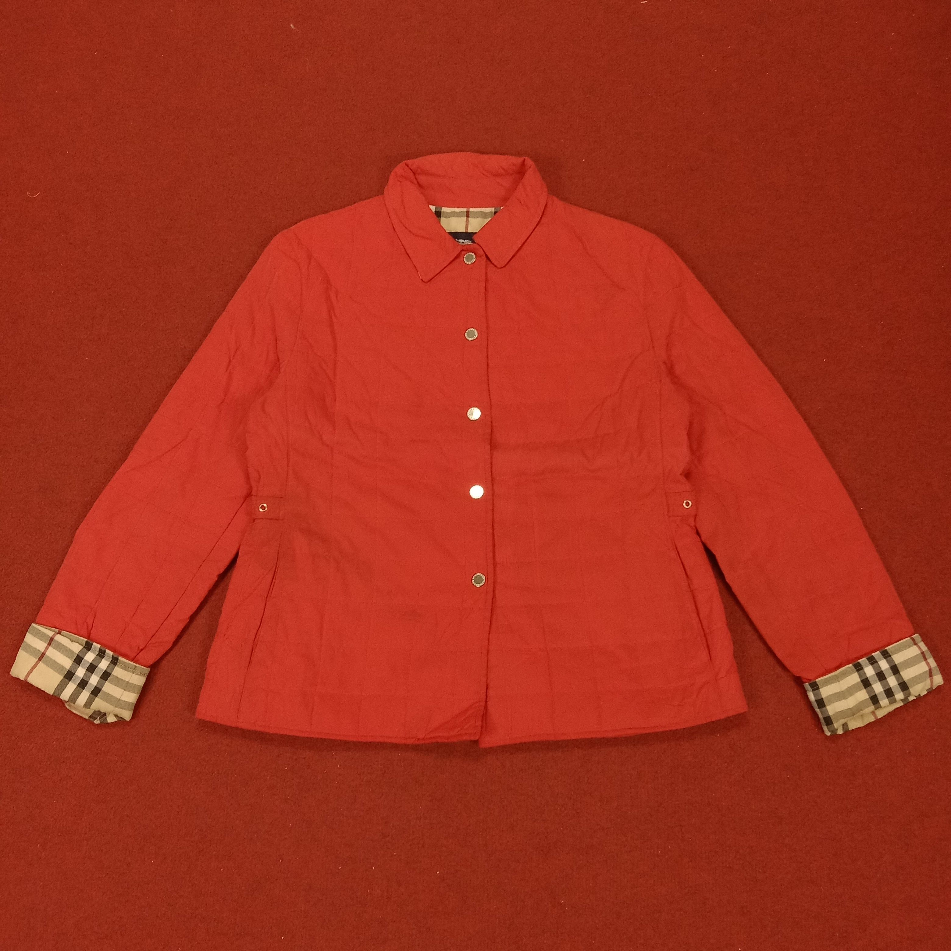 Burberry × Vintage Burberry London Luxury Brand Nova Check Style Jacket Size US M / EU 48-50 / 2 - 1 Thumbnail