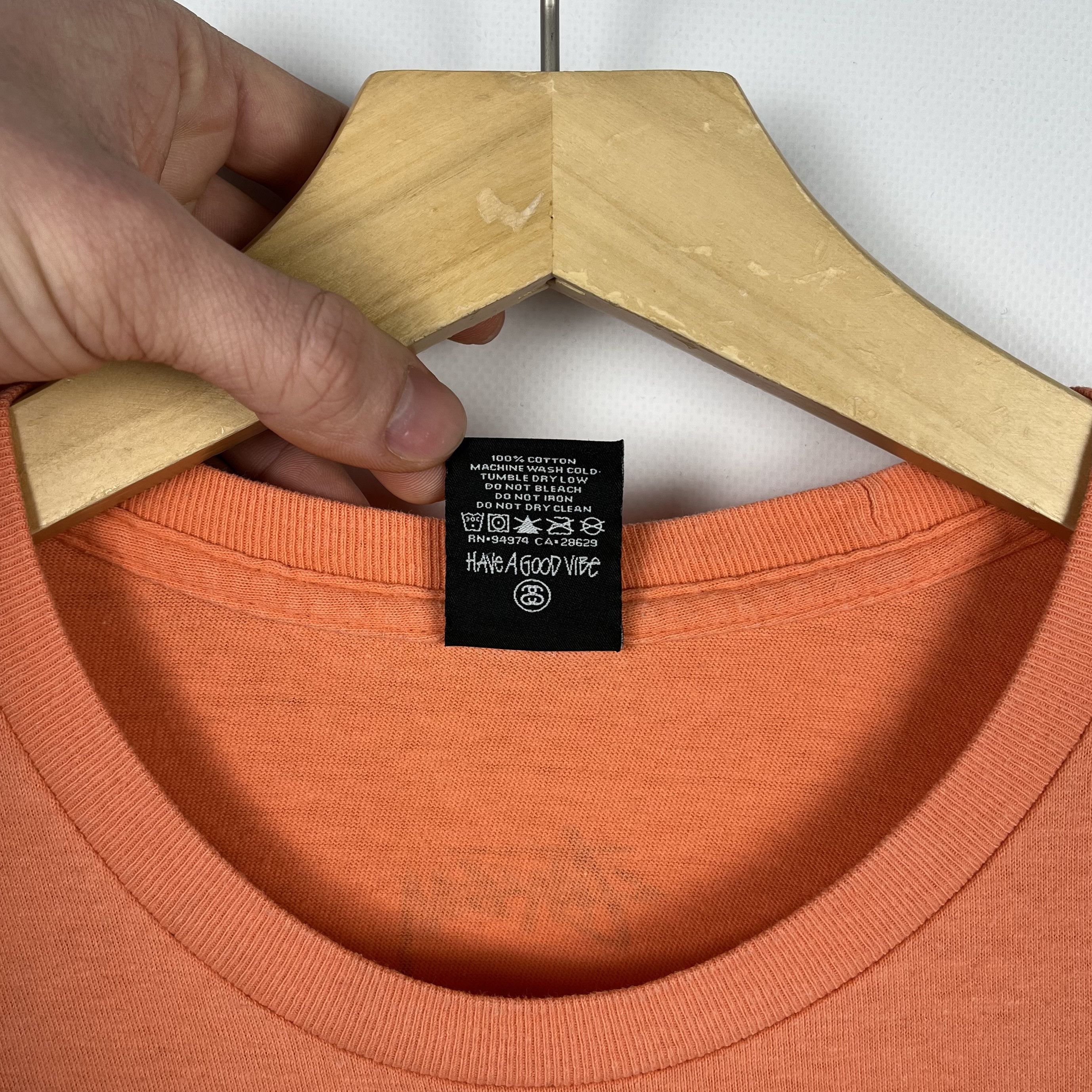 Stussy Vintage Stussy y2k big logo sk8 tee 90’s Size US M / EU 48-50 / 2 - 9 Thumbnail