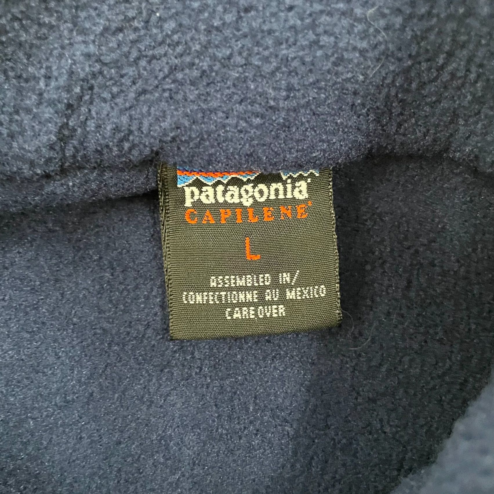 Patagonia VINTAGE Patagonia Sweater Adult Large Blue Capilene 1/4 Zip Pullover Fleece Mens Size US L / EU 52-54 / 3 - 5 Thumbnail
