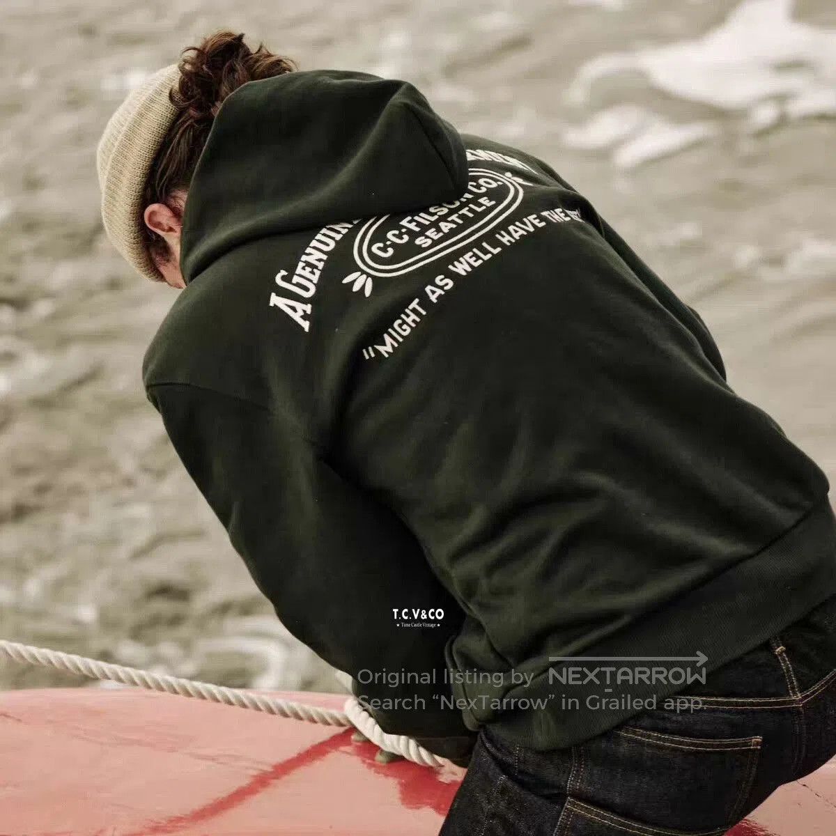 Filson Filson Prospector Embroidered Heavy Hoodie. Size US M / EU 48-50 / 2 - 2 Thumbnail