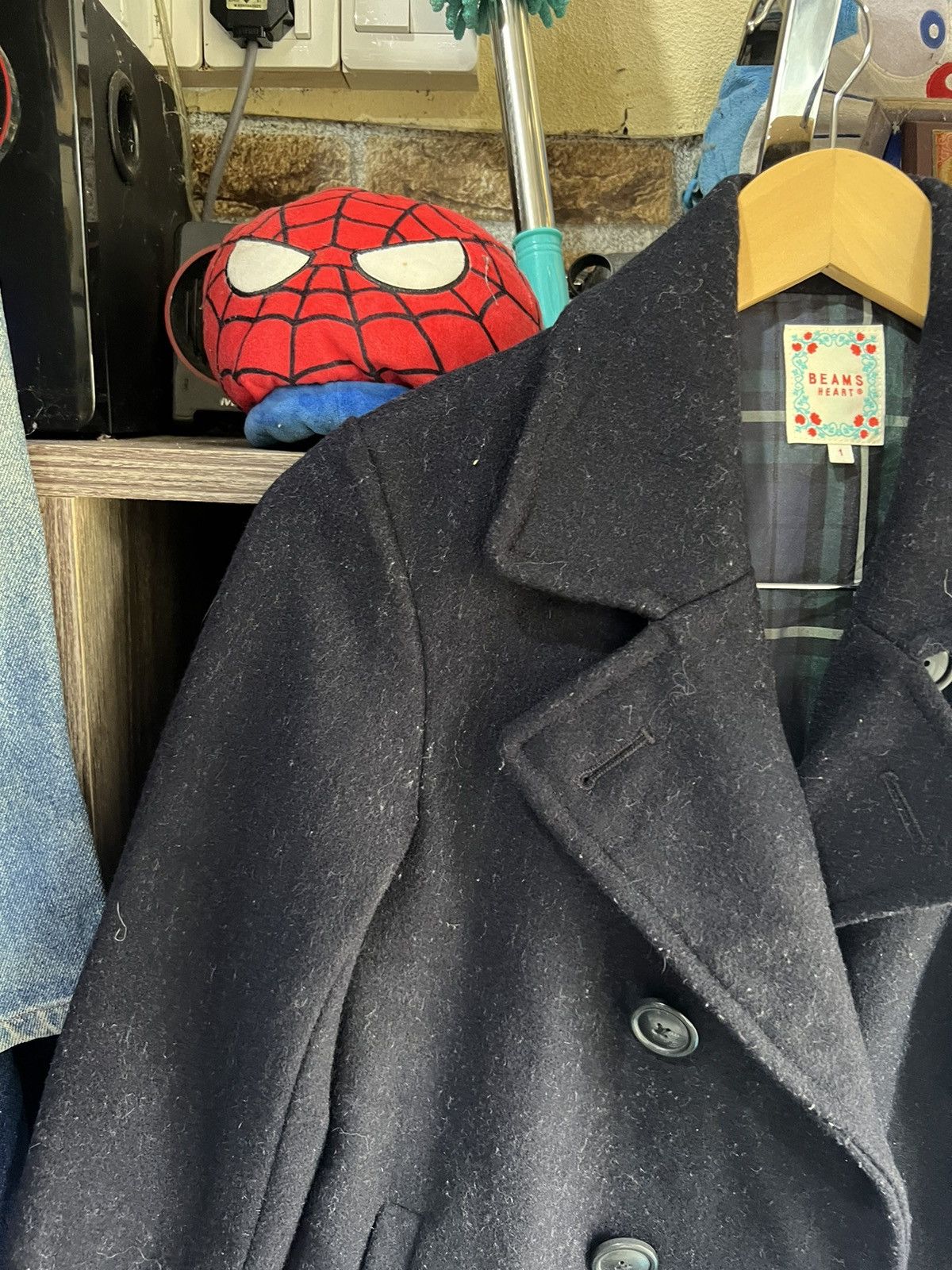 Beams Plus 🔥Beams Heart Double Breasted Peacoat Size M / US 6-8 / IT 42-44 - 4 Thumbnail