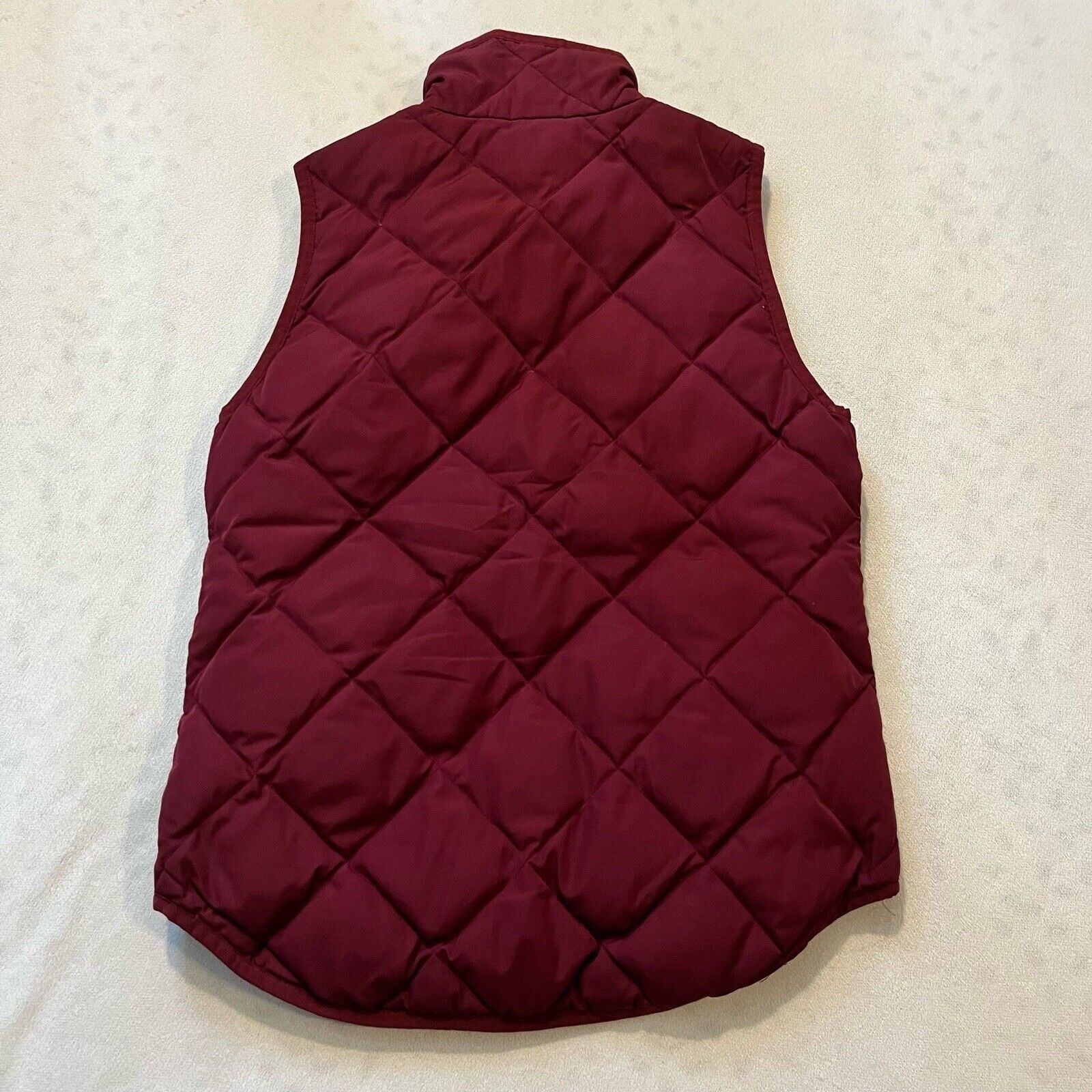 J.Crew J Crew Womens Vest Red Quilted Excursion Puffer Full Zip Dow Size XS / US 0-2 / IT 36-38 - 8 Thumbnail