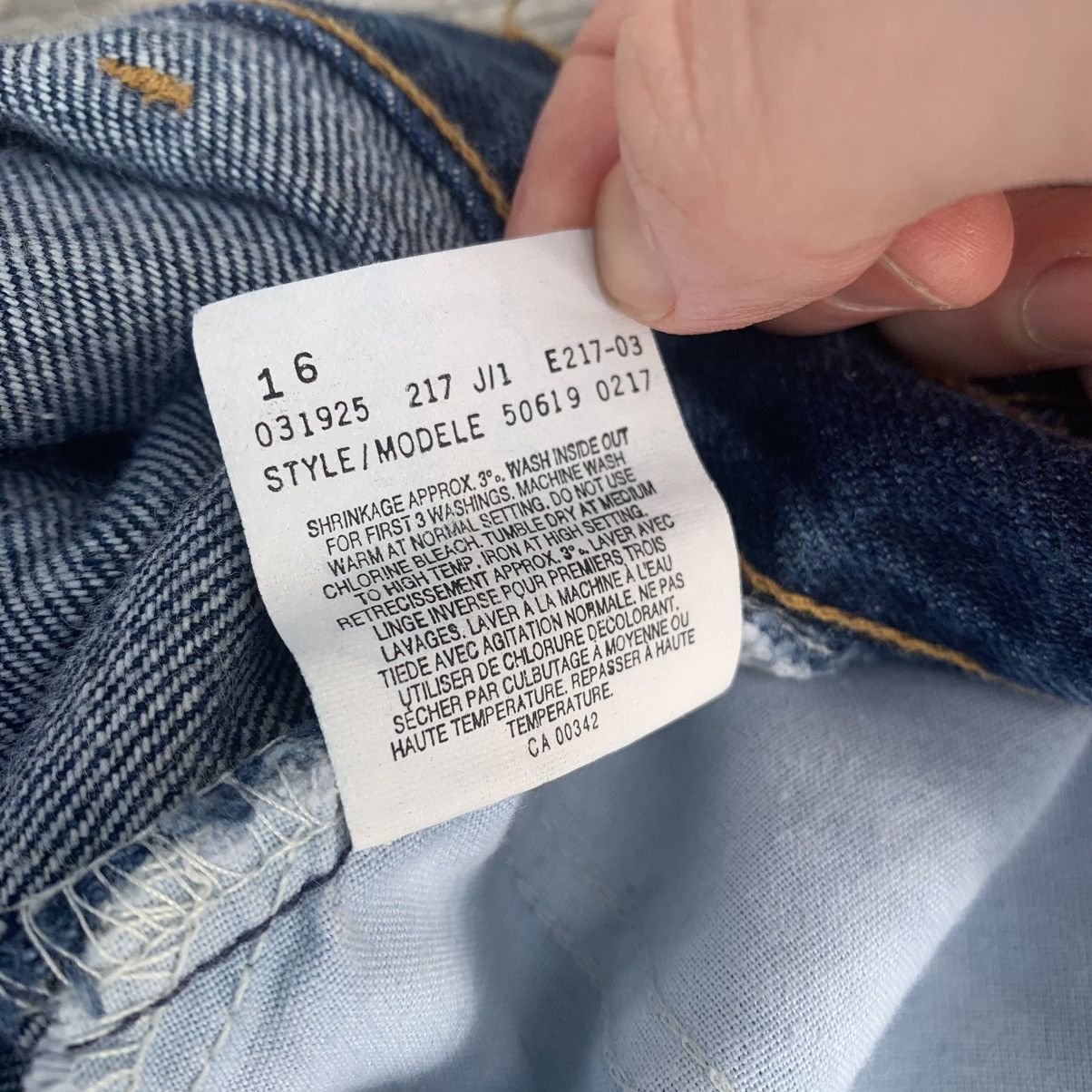 Levi's × Vintage Vintage Levi’s Orange Tab 619 Made in Canada Size US 35 - 5 Thumbnail
