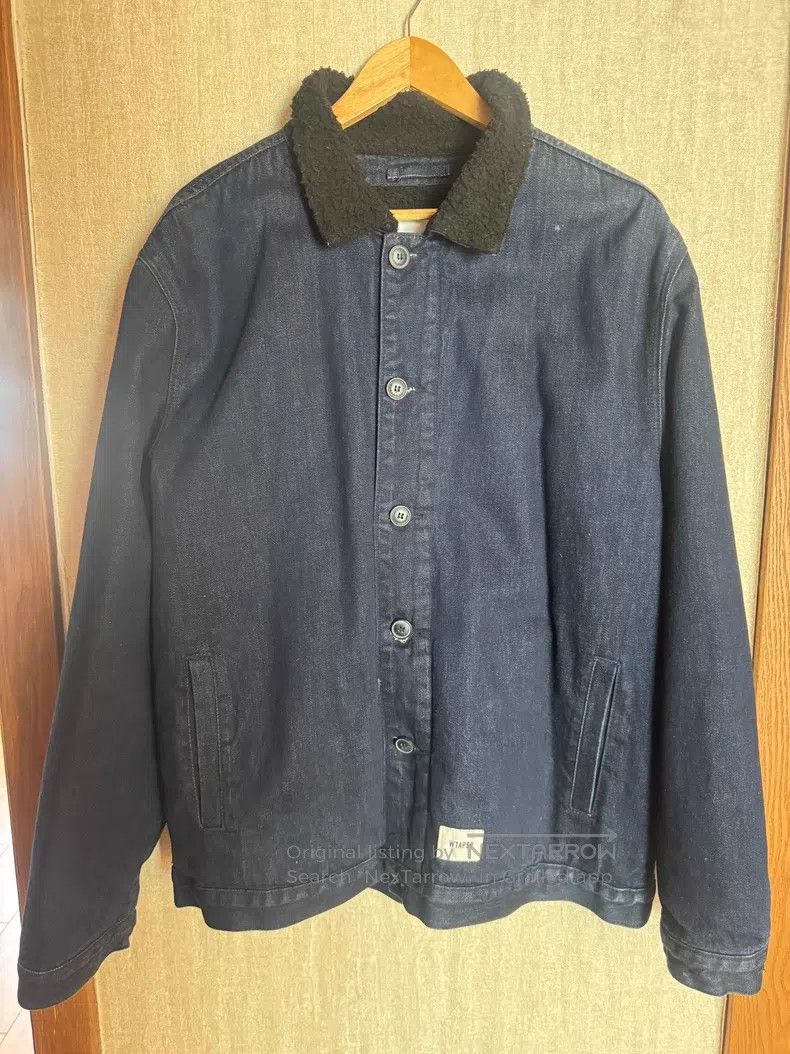 Wtaps Wtaps Denim Sheepskin Jacket Size US M / EU 48-50 / 2 - 1 Thumbnail