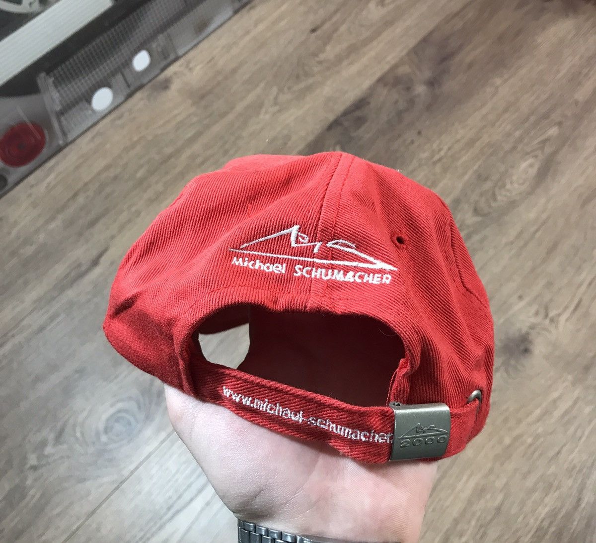 Ferrari × Vintage Vintage Ferrari F1 Cap Michael Schumacher Deutsche Size ONE SIZE - 3 Thumbnail