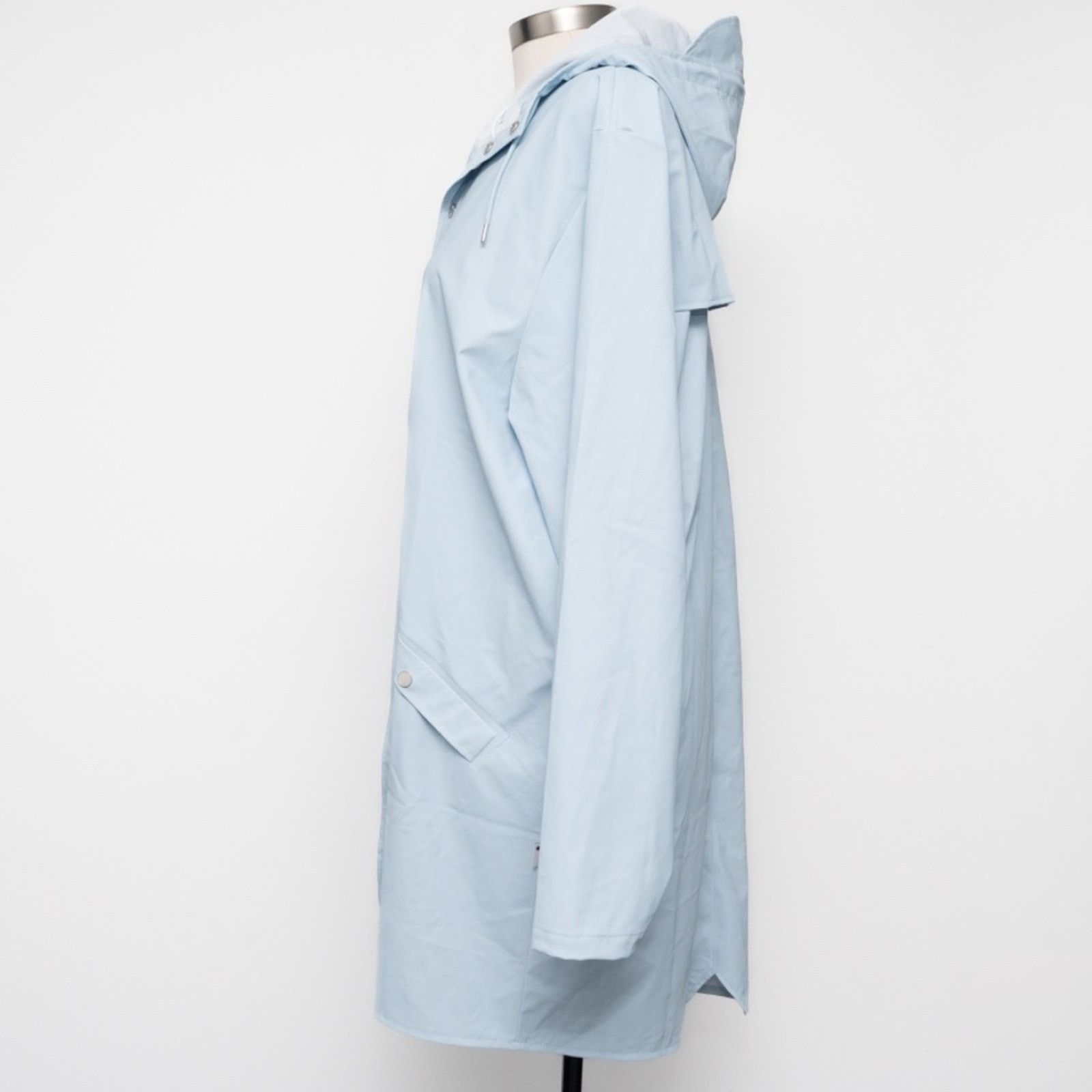 Rains Rains. Long Jacket in Sky. Size XL / US 12-14 / IT 48-50 - 6 Thumbnail