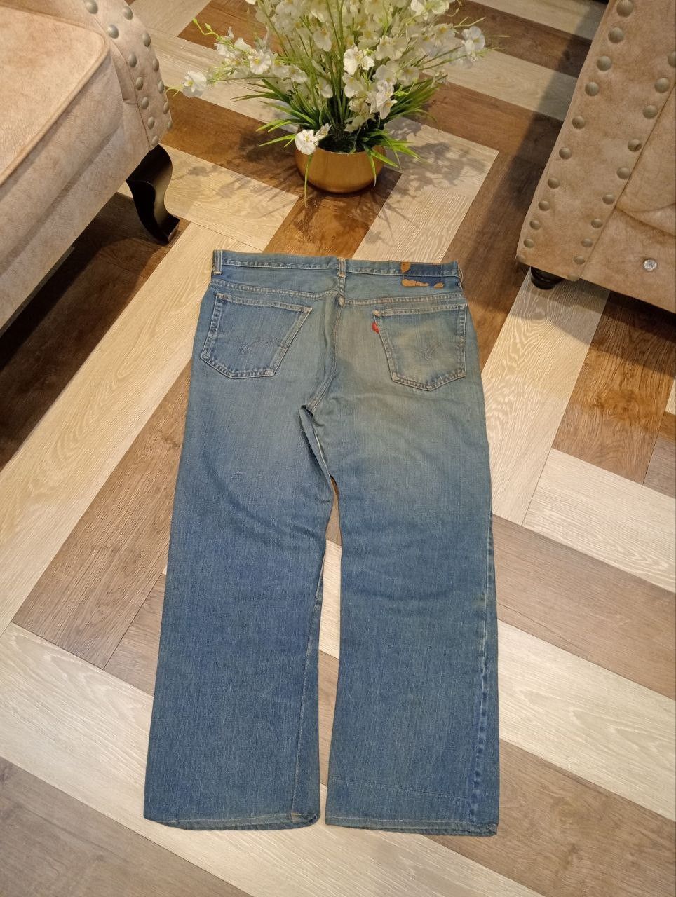 Levi's LEVI'S VINTAGE 517 TOP BUTTON #2 DENIM PANTS Size US 36 / EU 52 - 11 Thumbnail