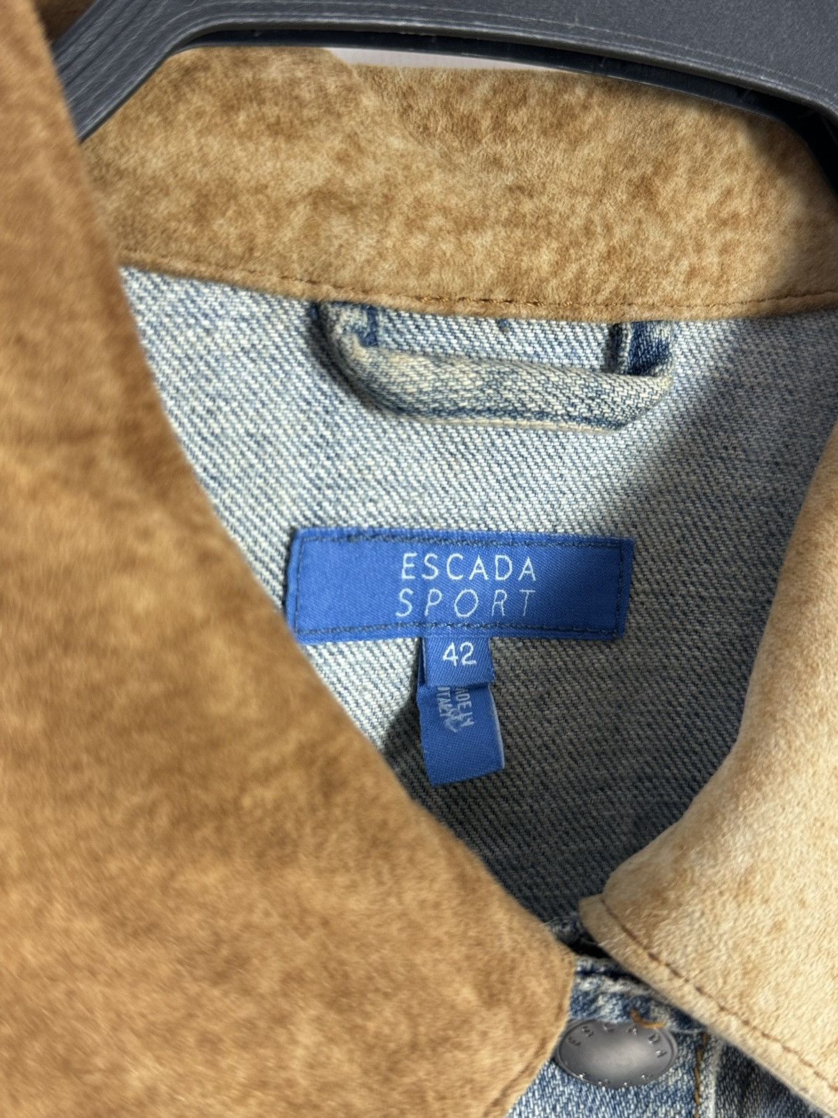 Vintage Escada Sport CowGirl Washed Western Wild Thing Jacket Size M / US 6-8 / IT 42-44 - 7 Thumbnail