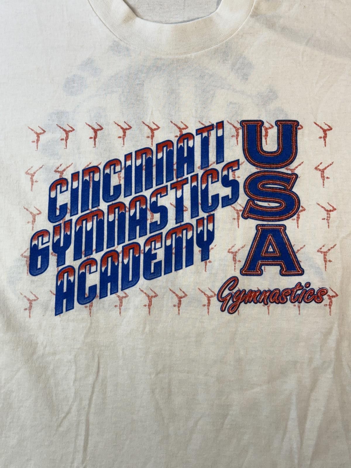 Fruit Of The Loom VTG Cincinnati Gymnastics Academy T-shirts USA Tee L Size US L / EU 52-54 / 3 - 4 Thumbnail