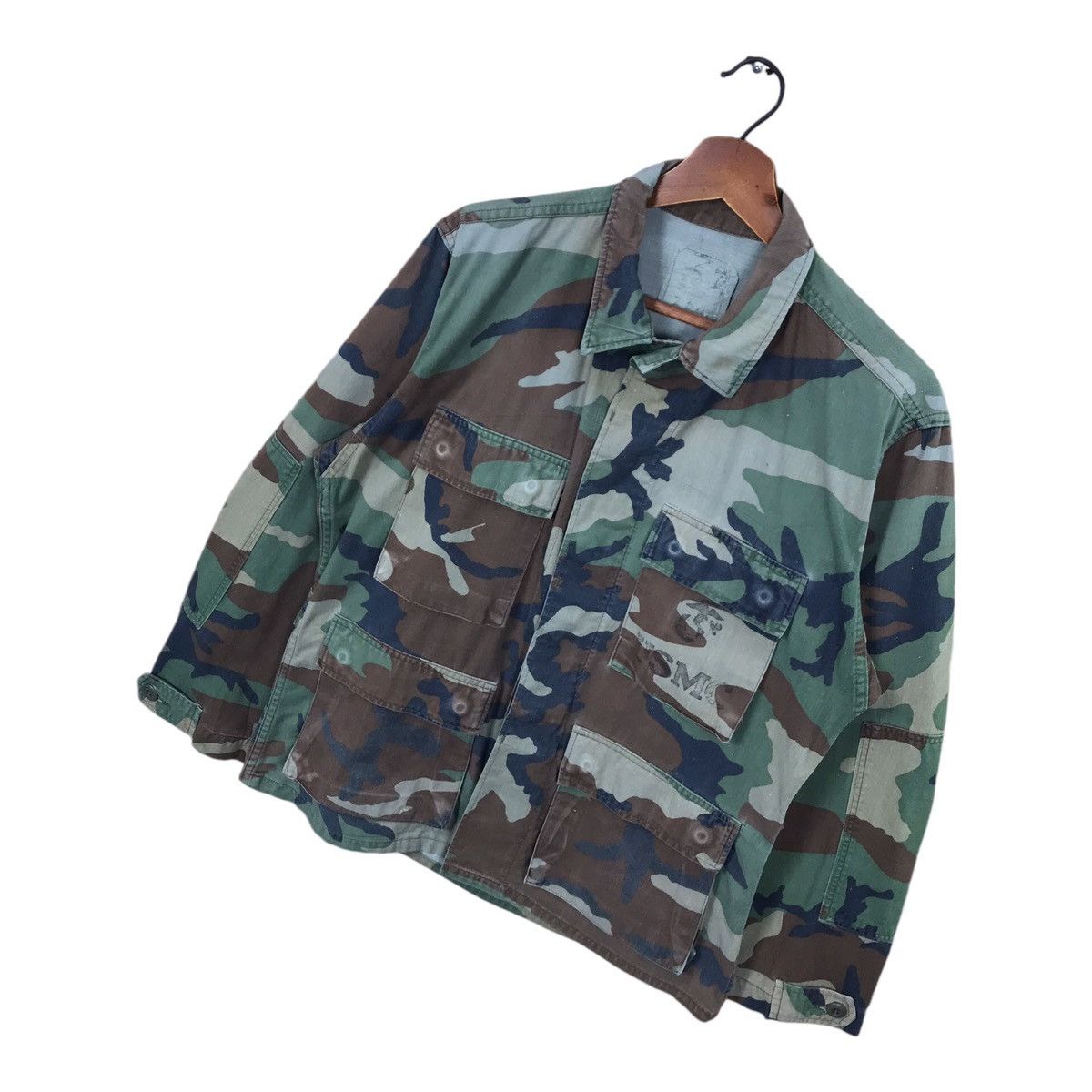Vintage Vintage Military USMC Camouflage Jacket Size US M / EU 48-50 / 2 - 3 Thumbnail